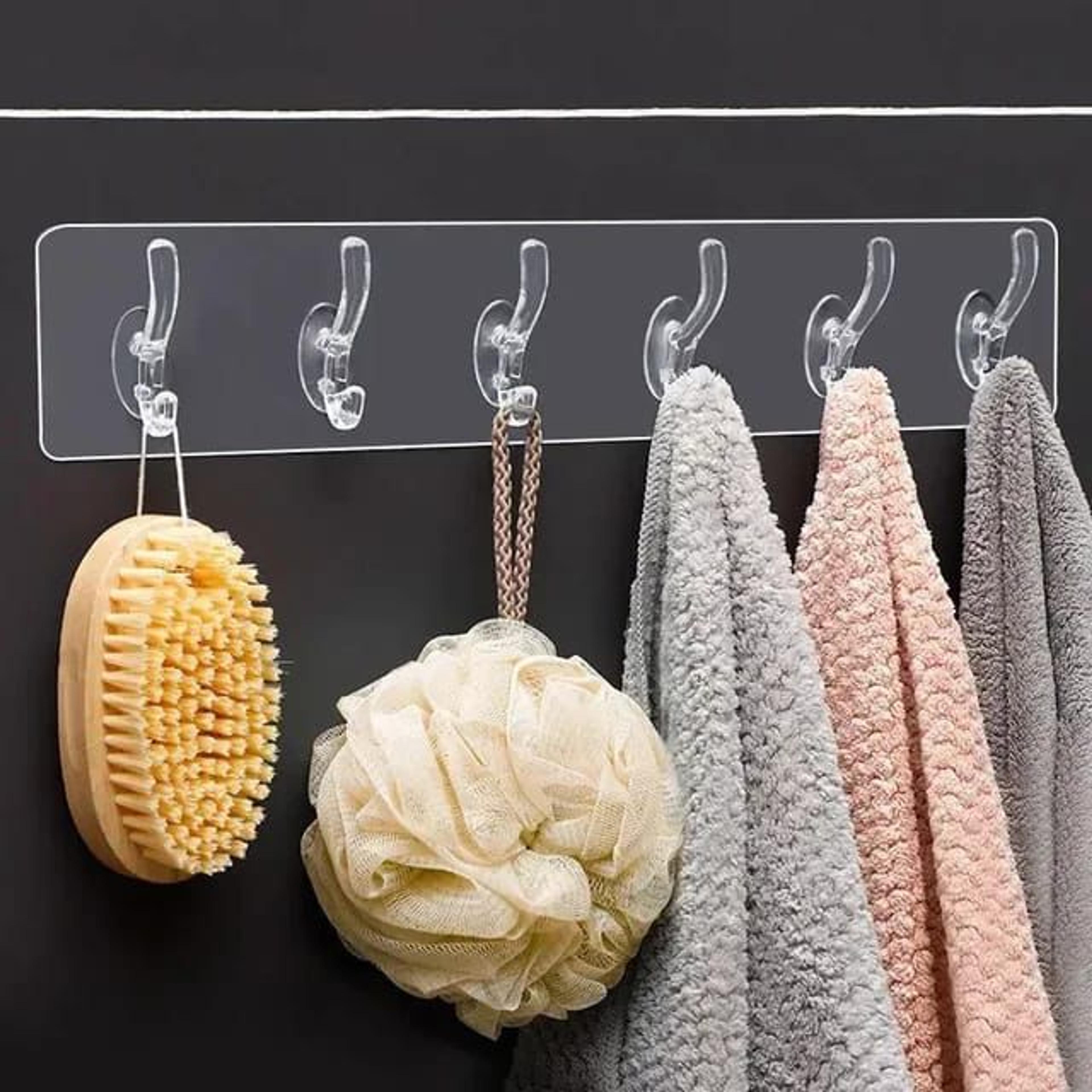 Transparent Heavy-Duty Hook Strip - Thumbnail 1