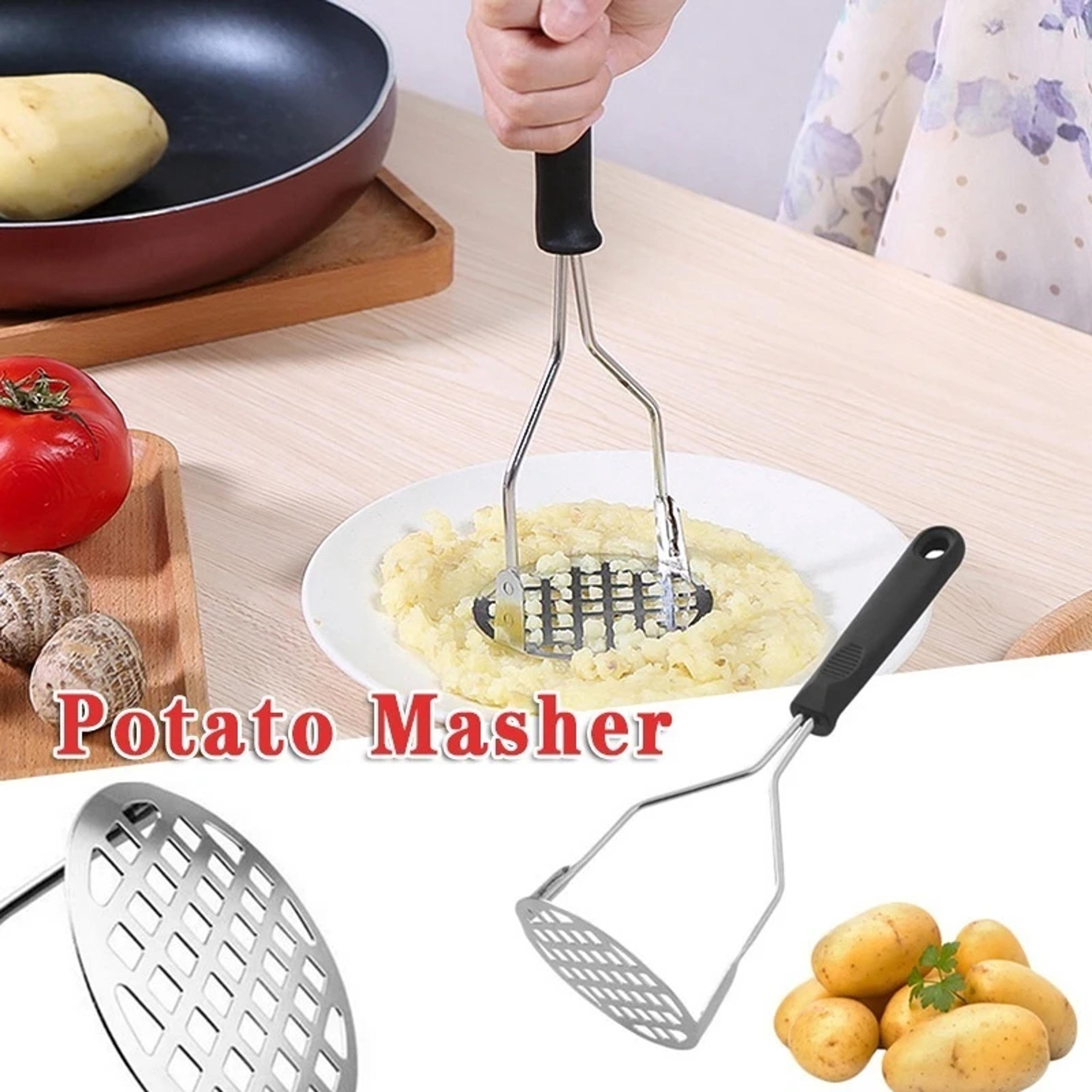 Stainless Steel Manual Potato Masher - Thumbnail 4