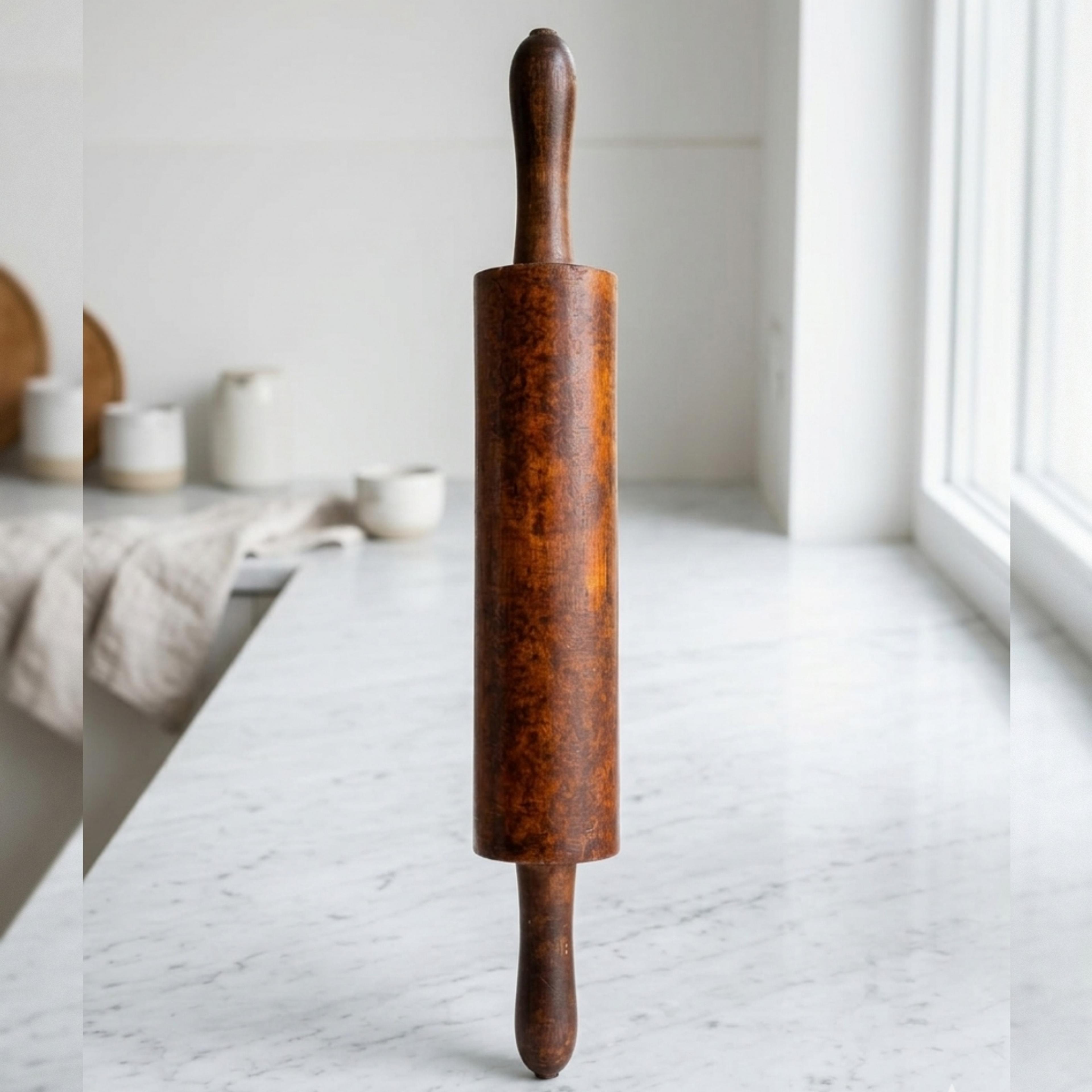 Wooden Revolving Rolling Pin - Thumbnail 4