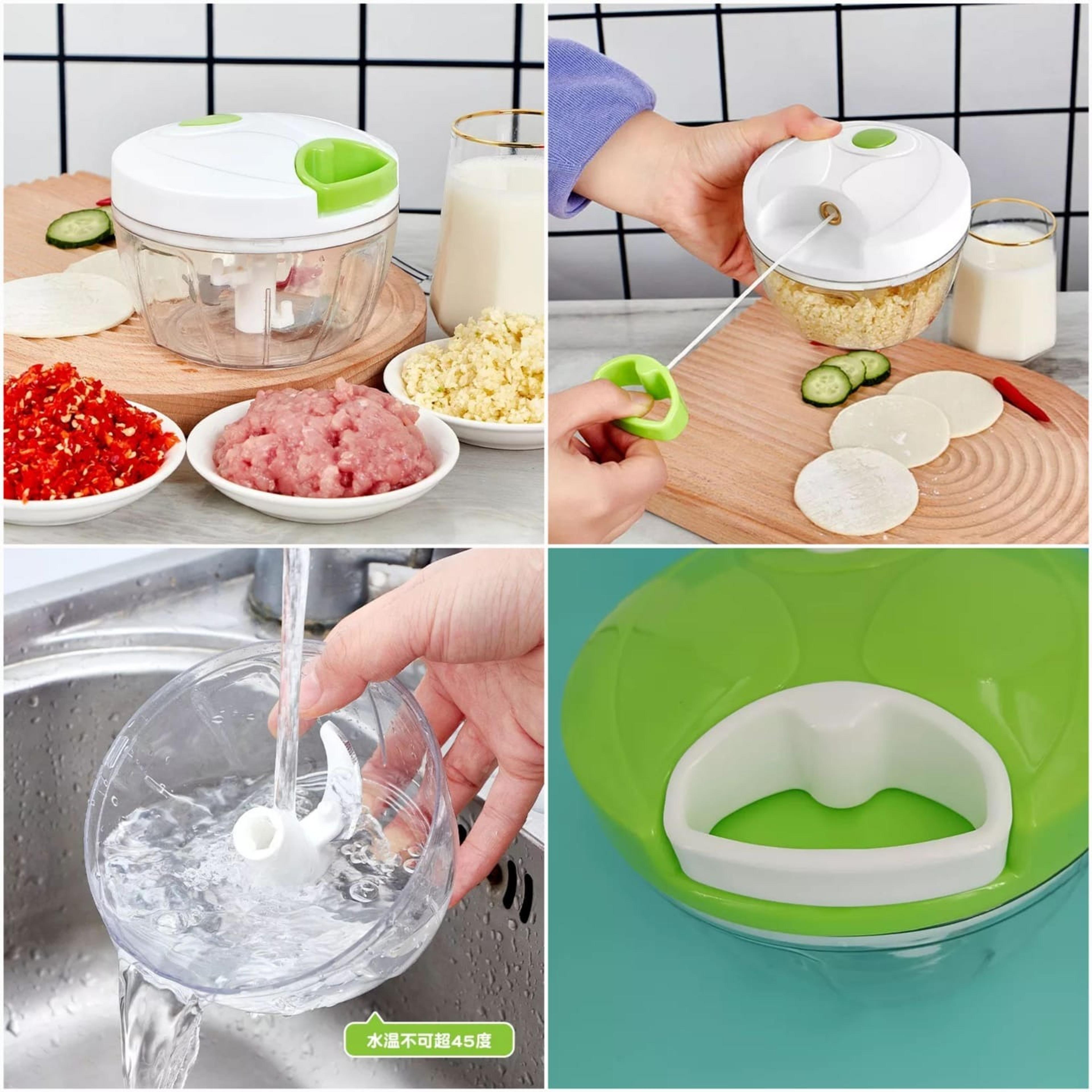 Manual Spin Vegetable Chopper - Thumbnail 3