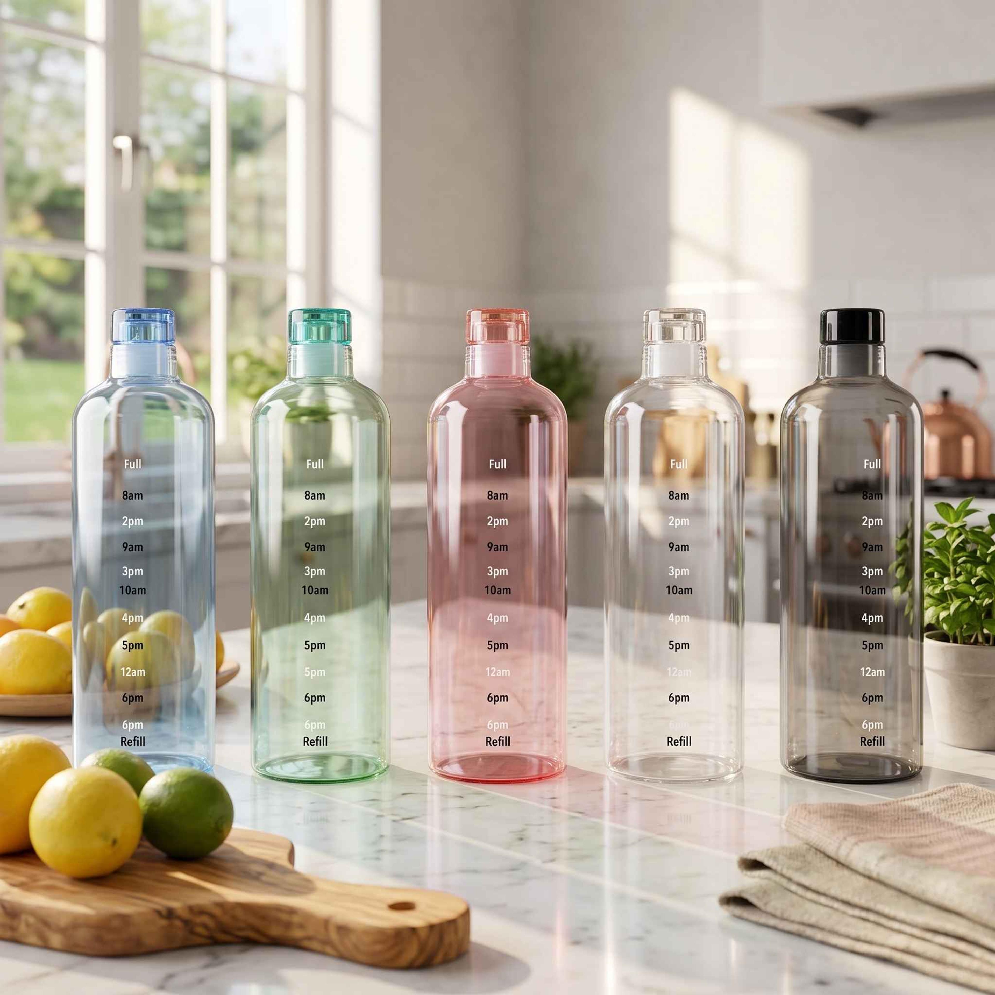 750ml Time-Track Water Bottle - Thumbnail 3