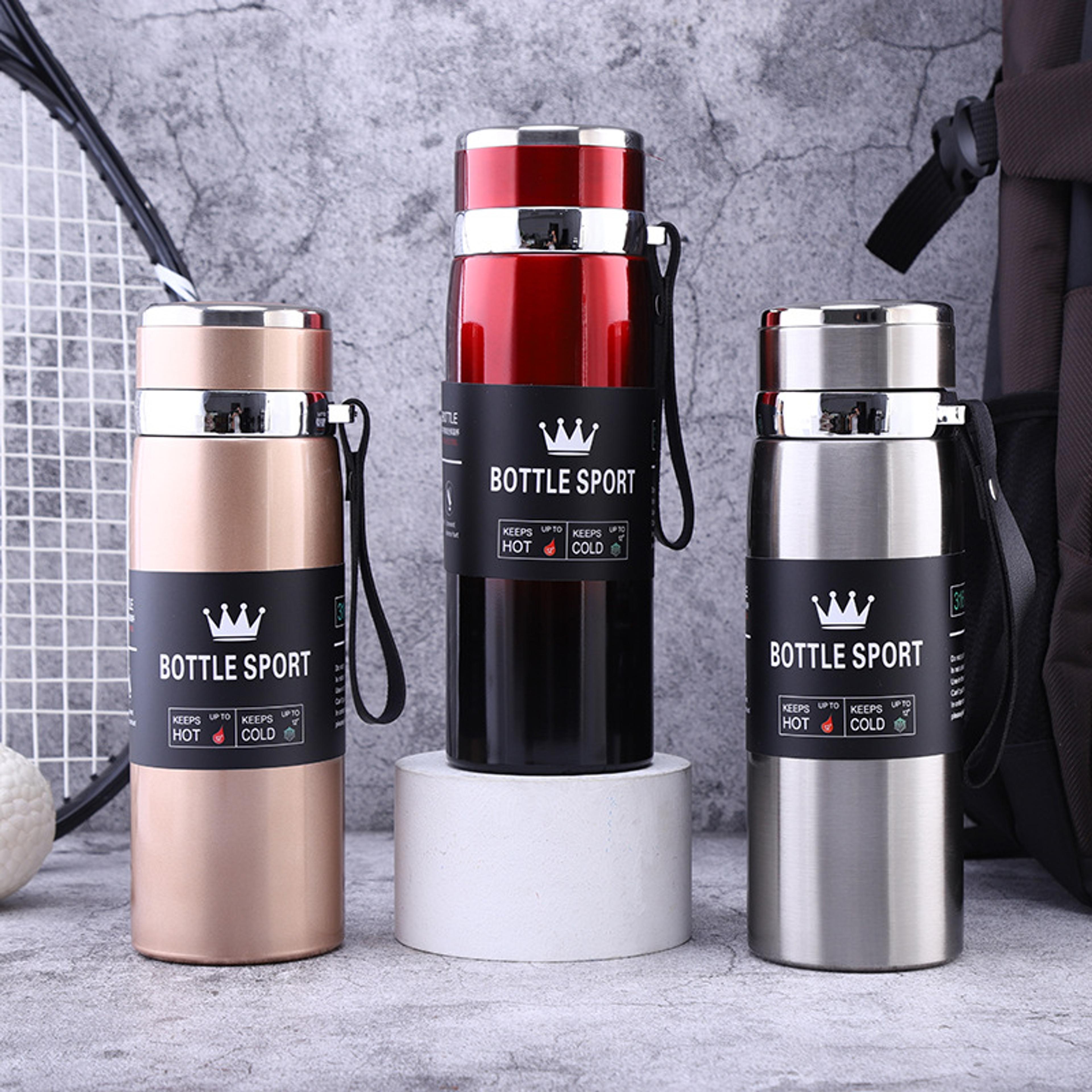 Leakproof Slim Stainless Steel Water Bottle - Thumbnail 3