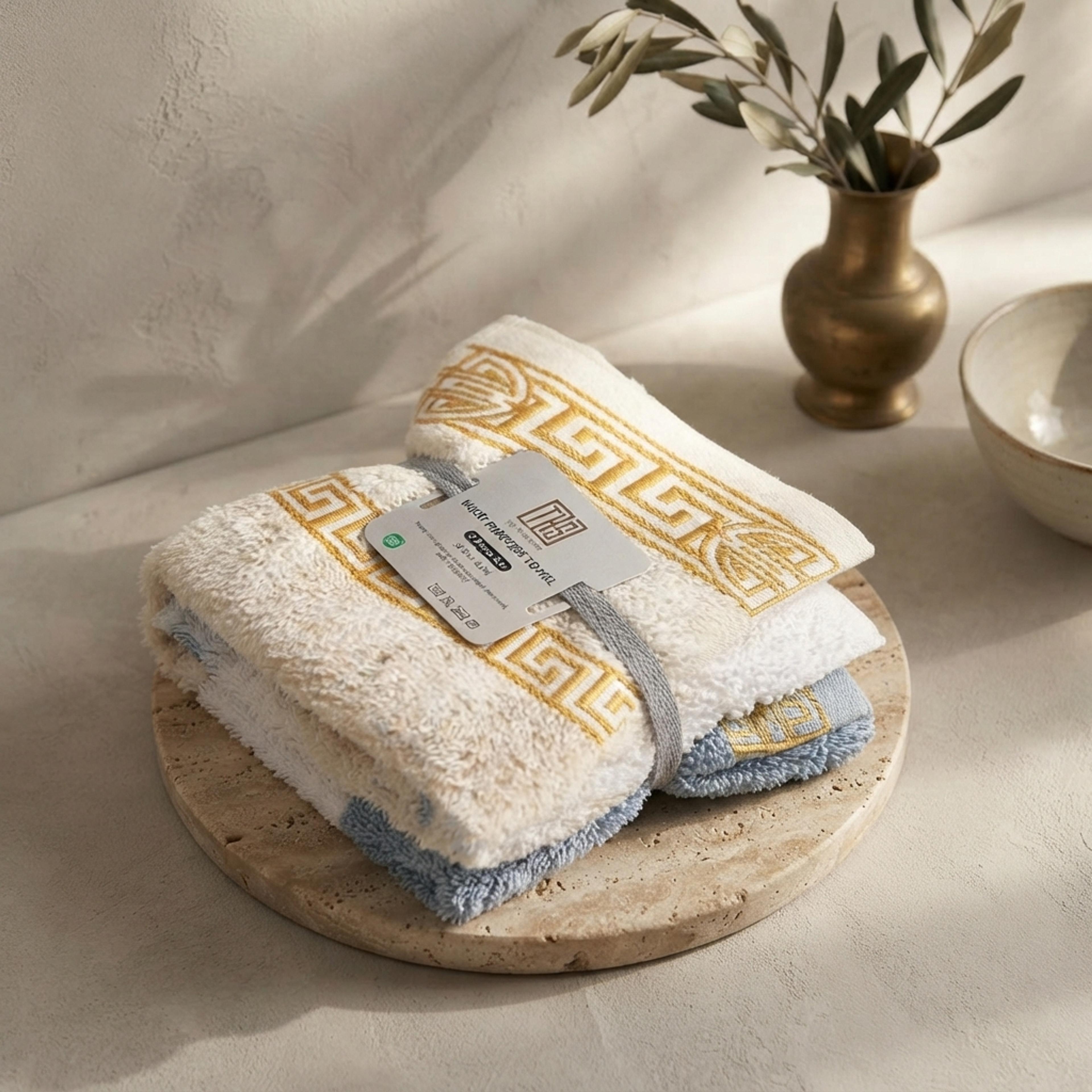 Premium 450 GSM Cotton Towel - Thumbnail 2