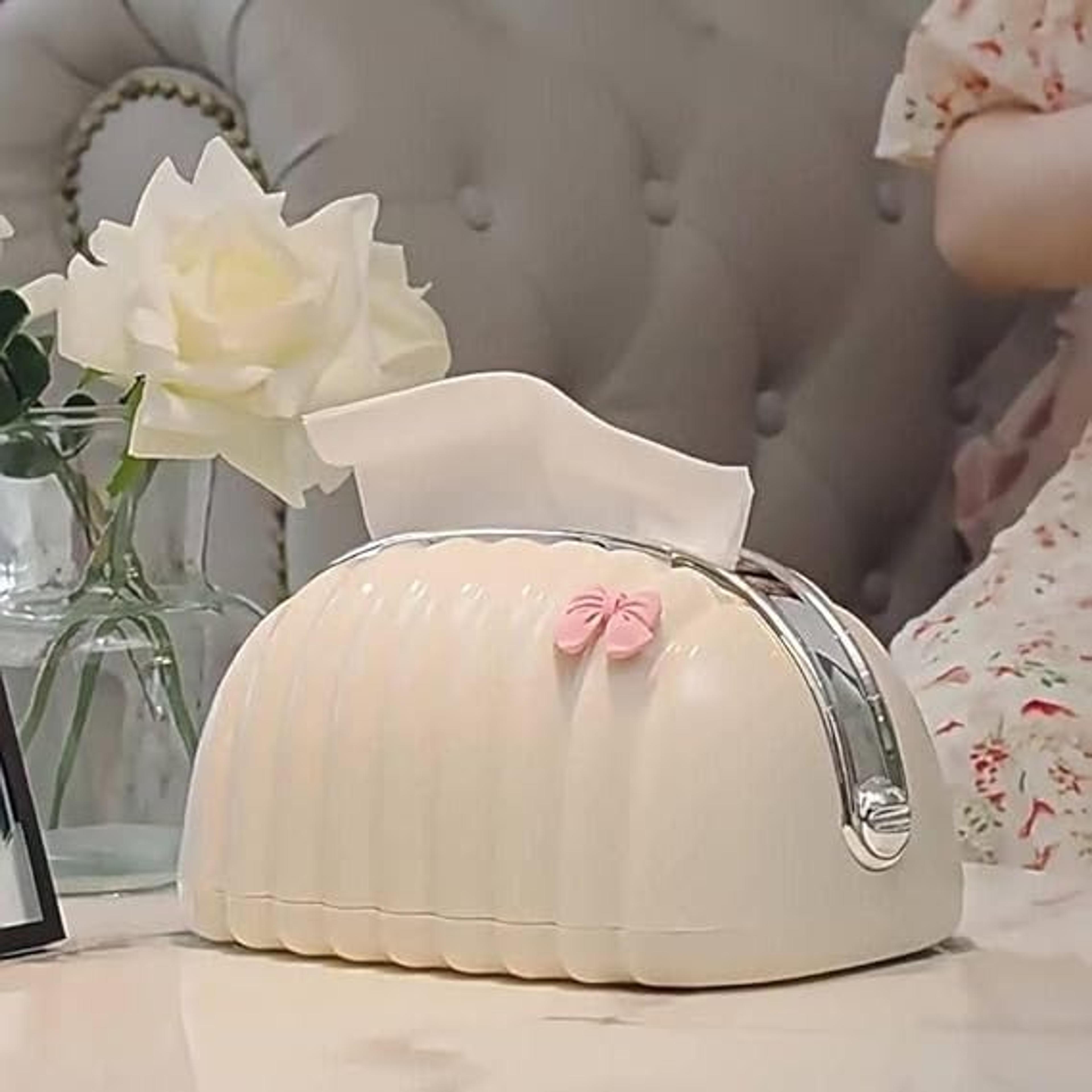Shell Tissue Box Holder - Thumbnail 1