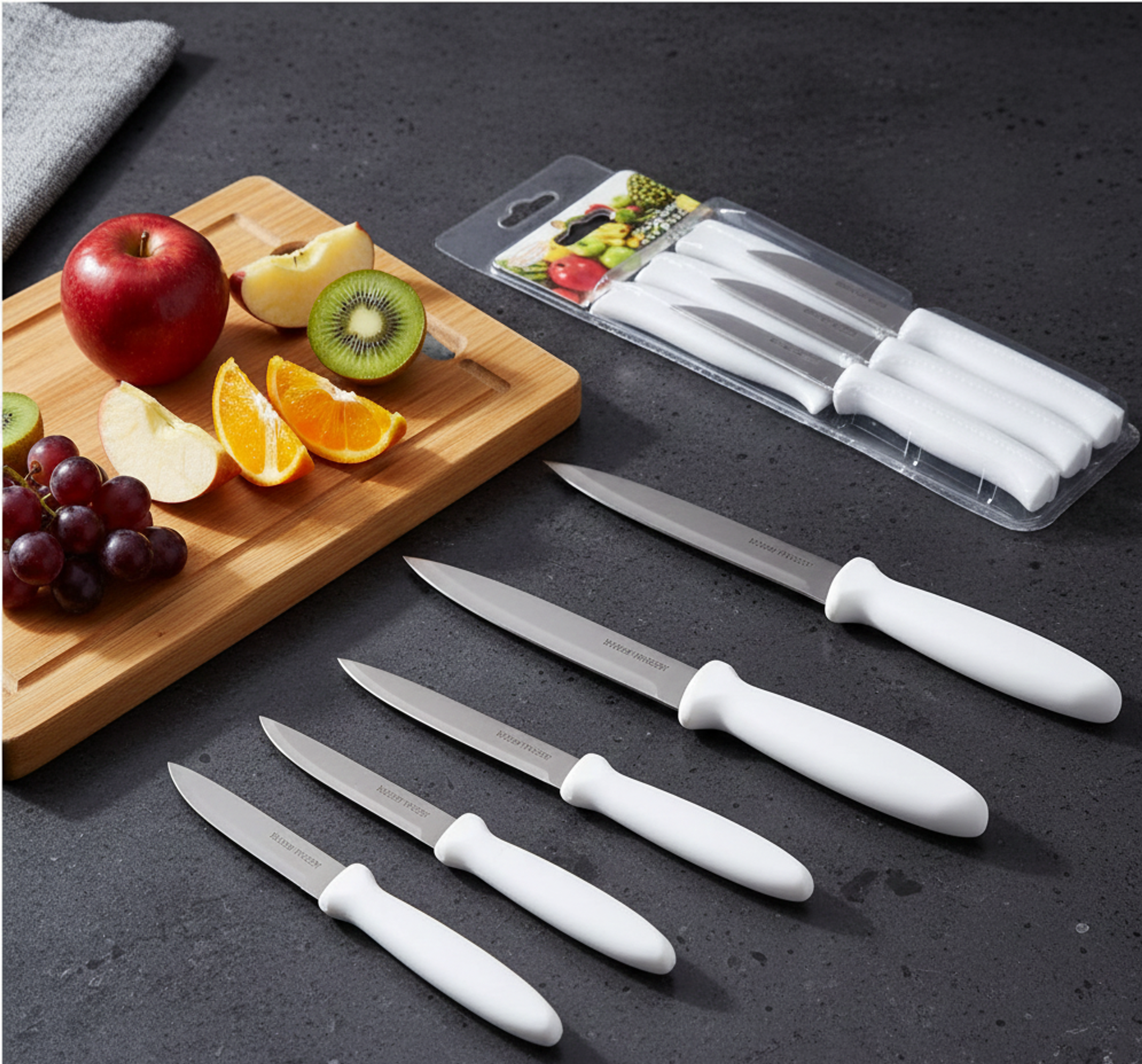 6‑Piece Stainless Steel Knife Set - Thumbnail 4