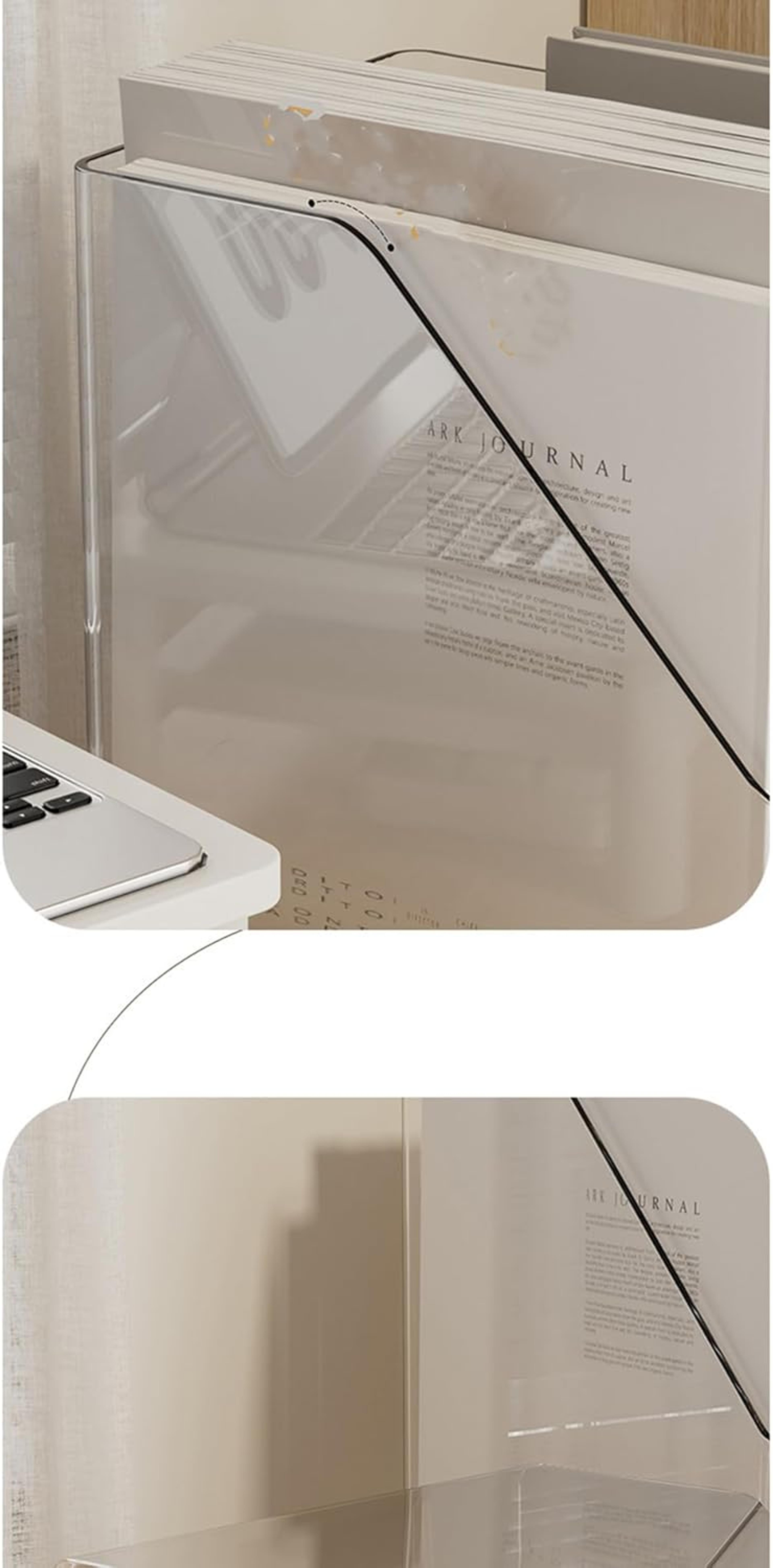 Clear Acrylic Desk Organizer - Thumbnail 2