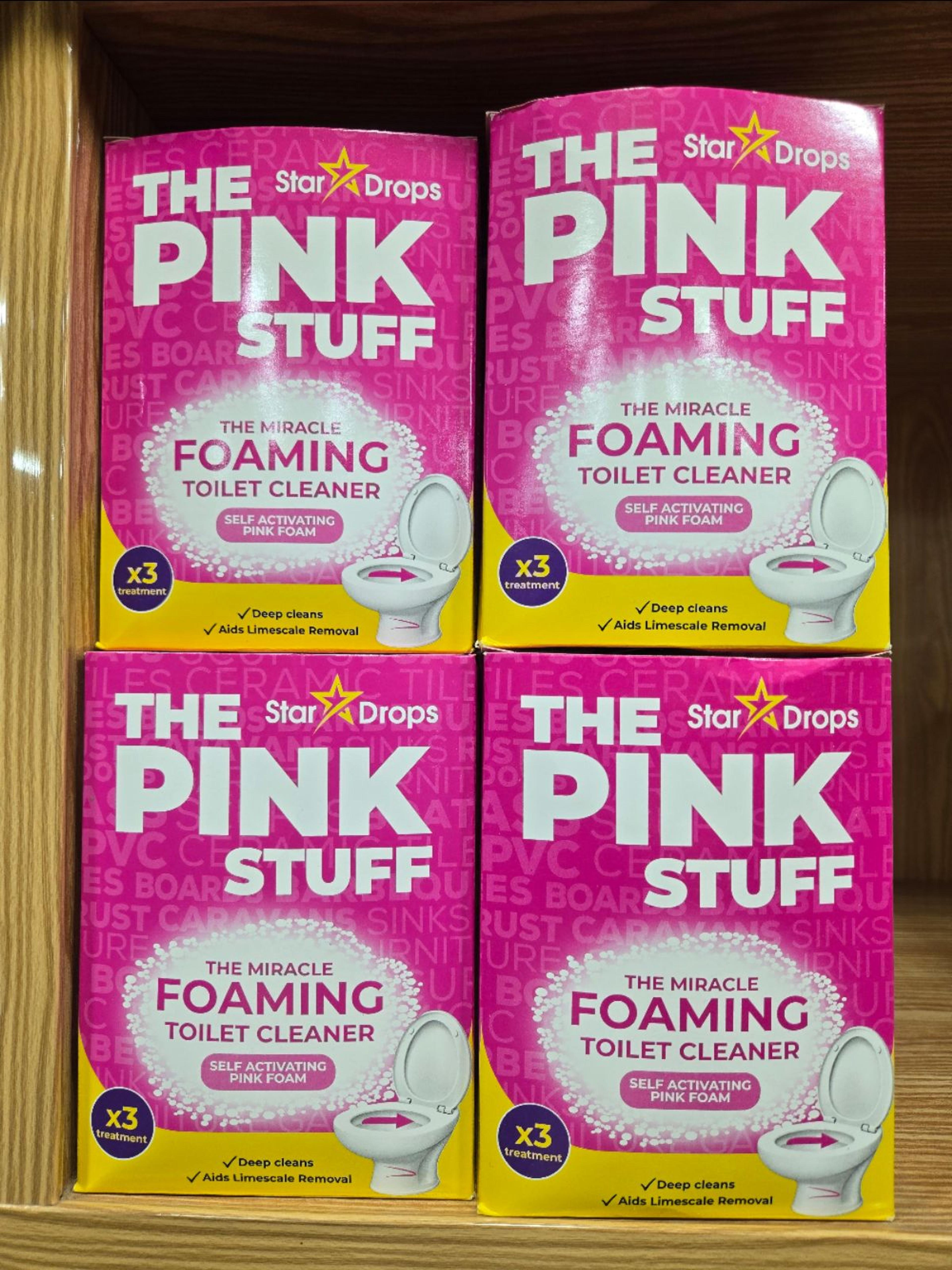 The Pink Stuff Foaming Toilet Cleaner Sachet Bathroom Cleaning Powder - (Pack of 6) 50g Each - Thumbnail 6