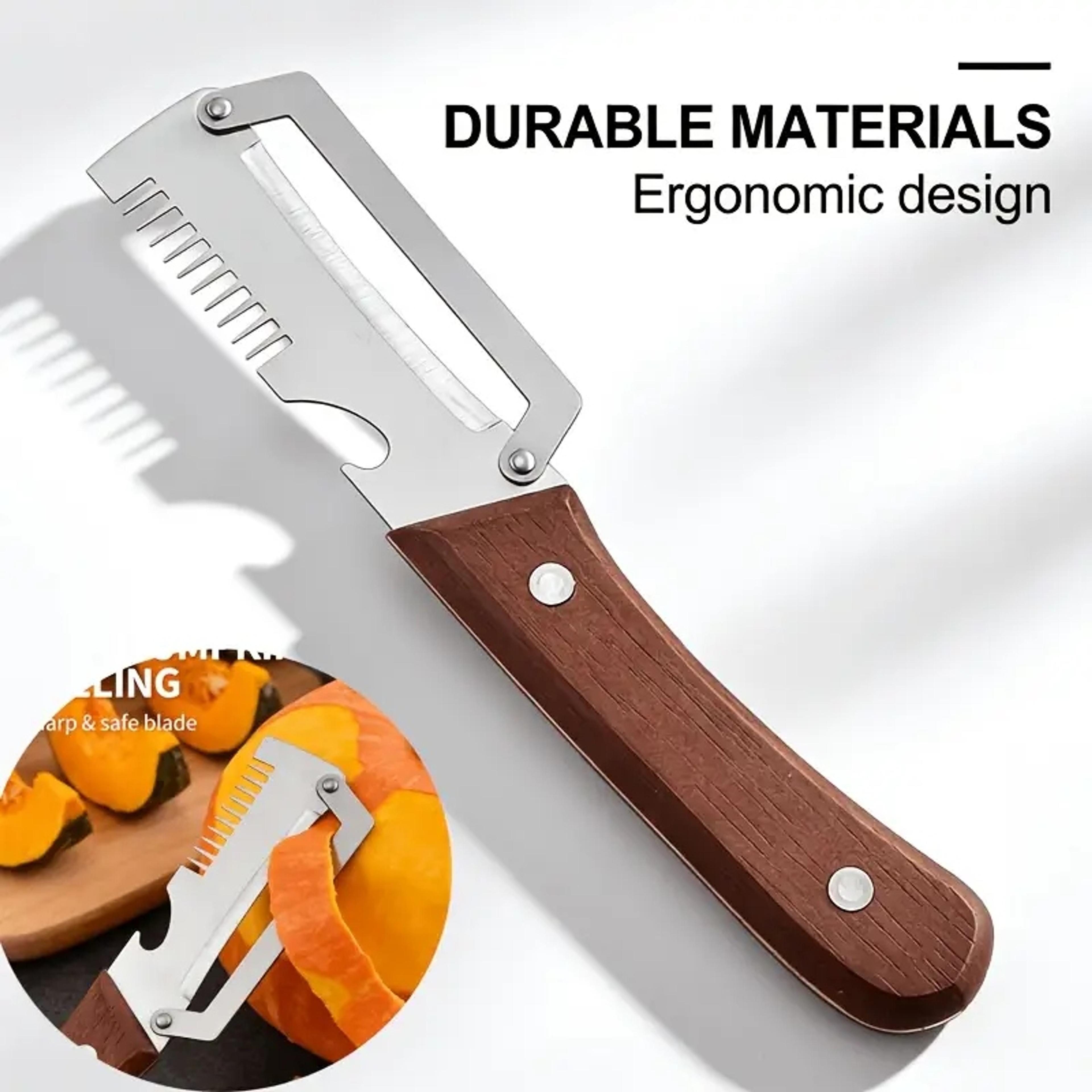 Multipurpose Peeler Knife With Bottle Opener - Thumbnail 2