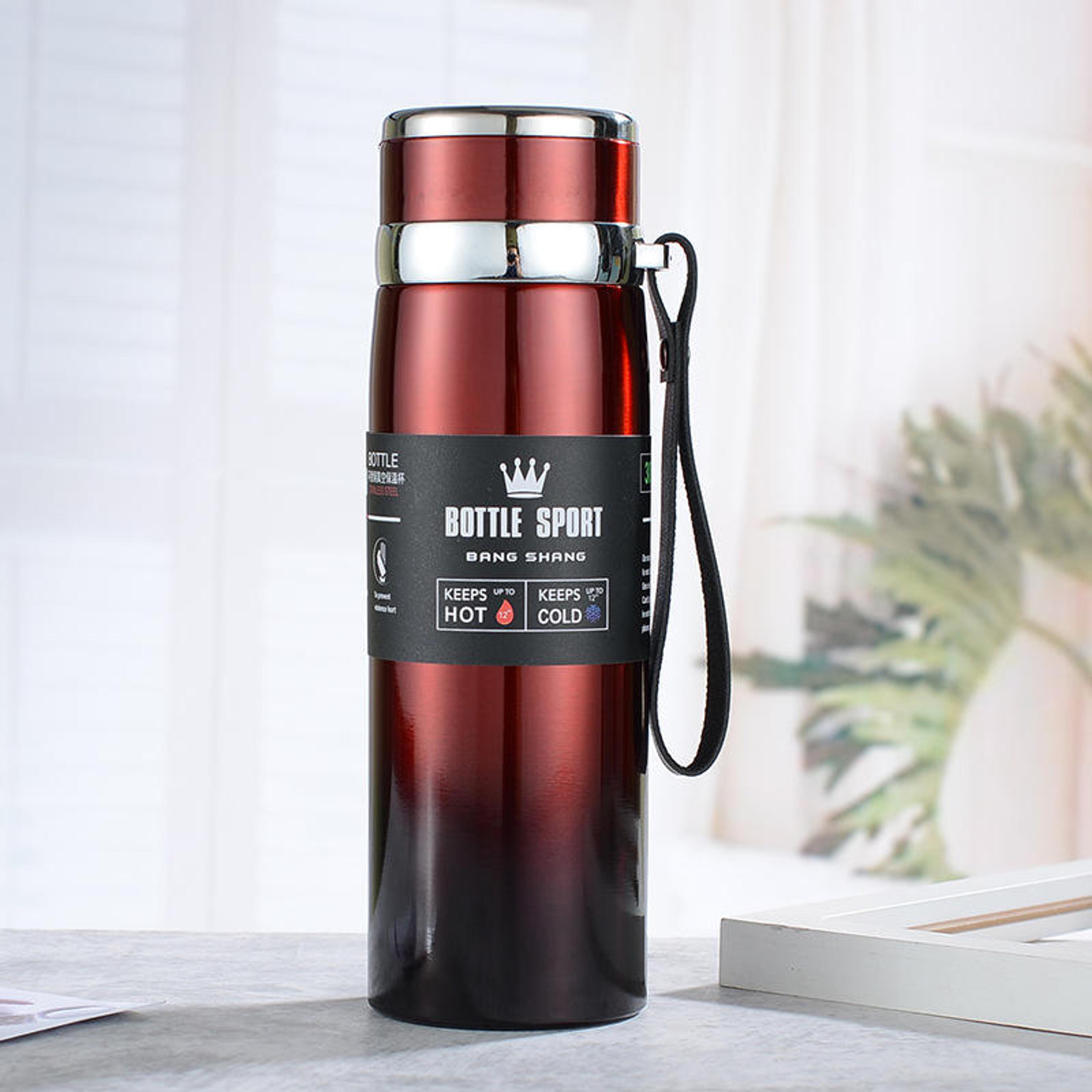Leakproof Slim Stainless Steel Water Bottle - Thumbnail 5