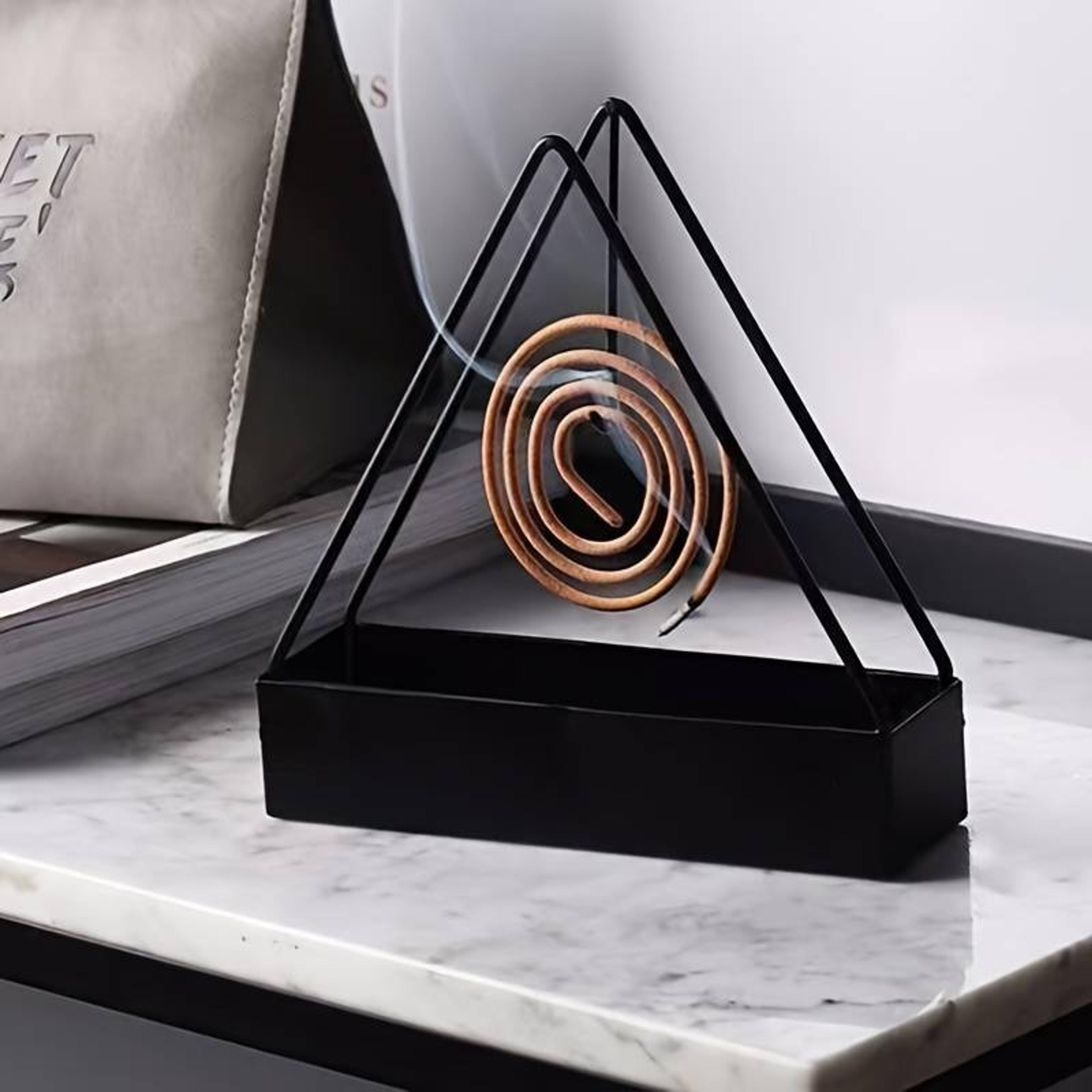 Powder-Coated Mosquito Coil Holder - Thumbnail 4