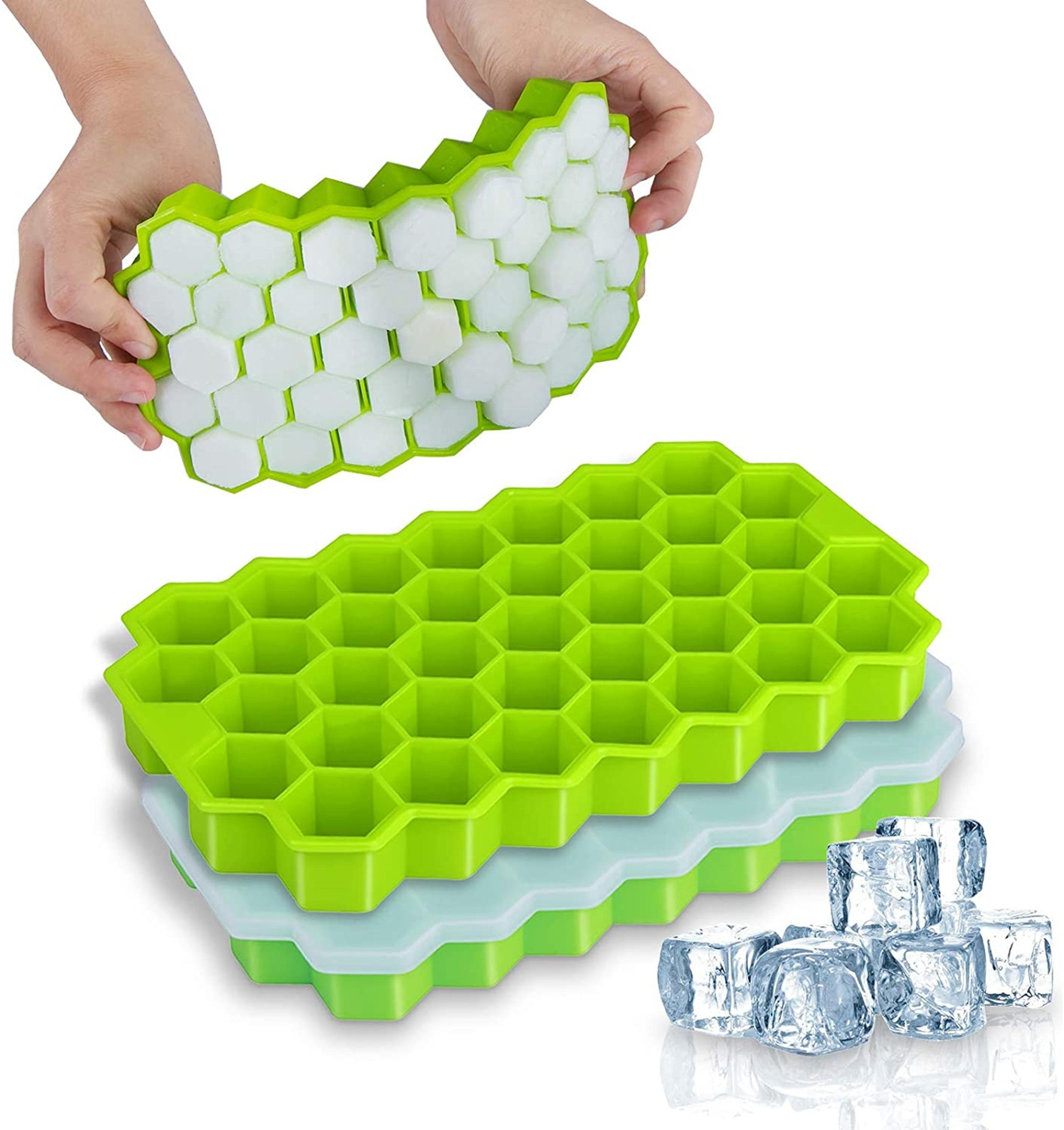 37 Cube Honeycomb Ice Tray With Lid - Thumbnail 4