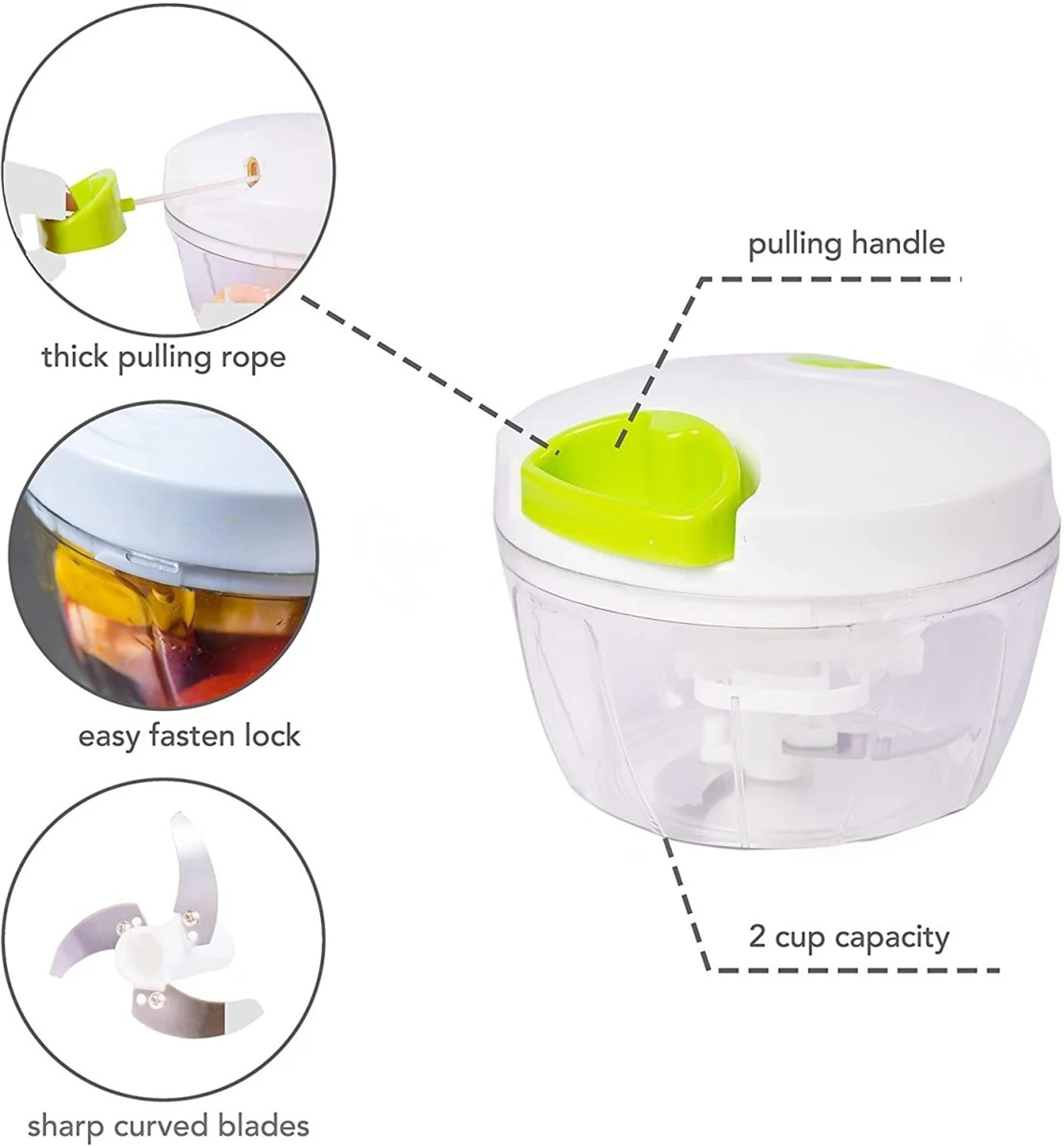 Manual Spin Vegetable Chopper - Thumbnail 4