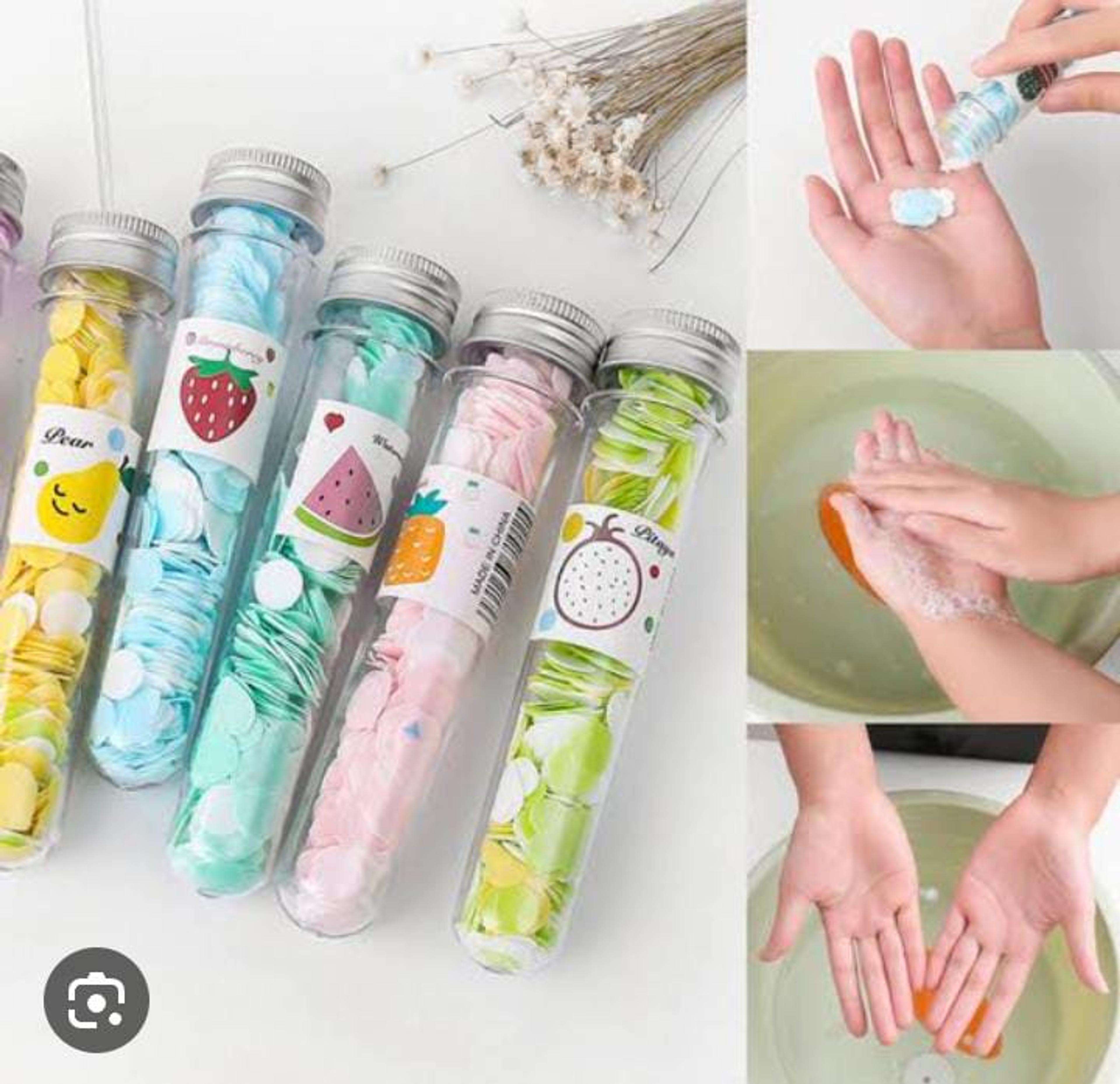 Portable Paper Soap Sheets