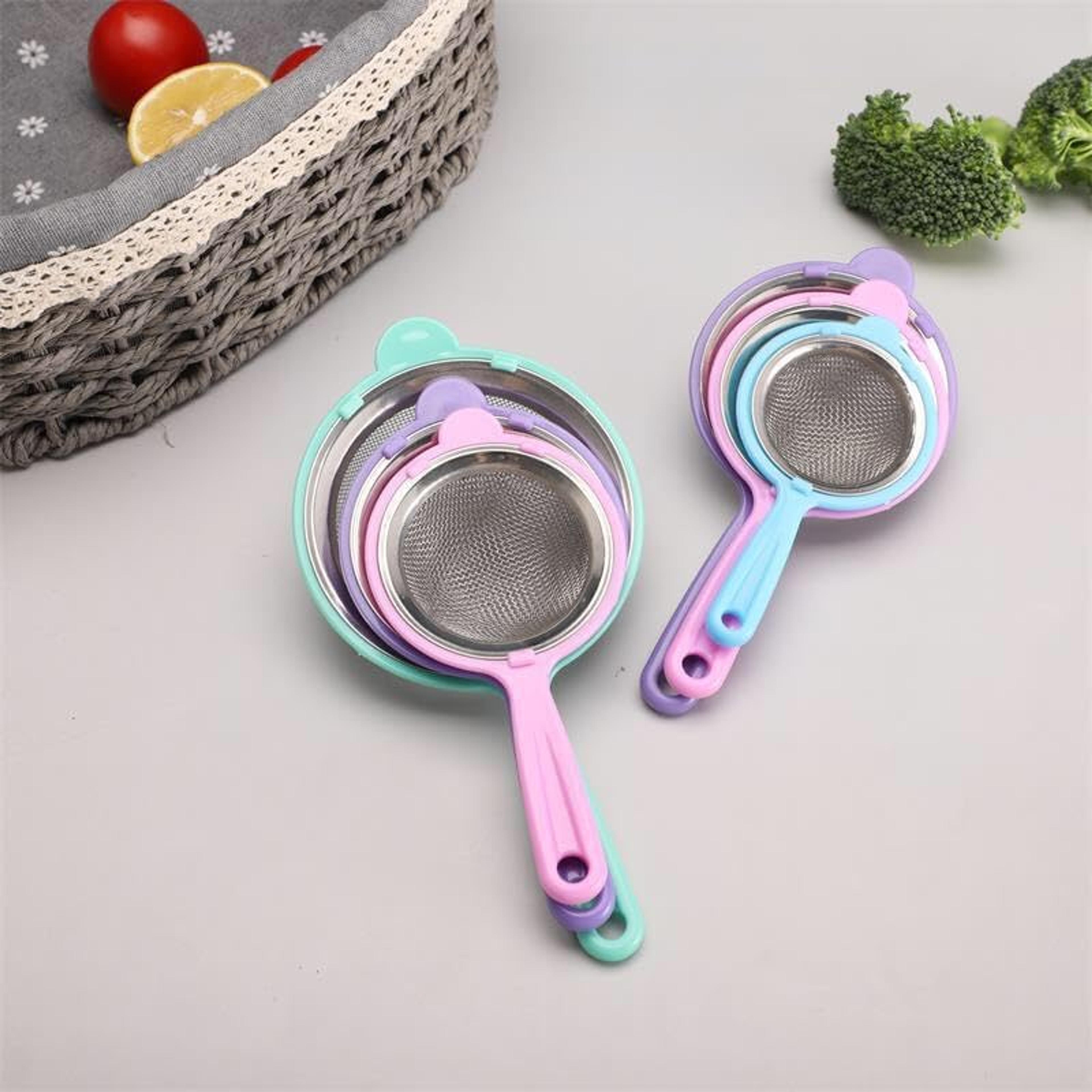 Stainless Steel Mesh Tea Strainer - Thumbnail 1