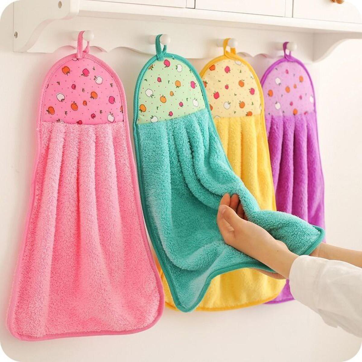 Cotton Kitchen Hanging Towels - Image 1