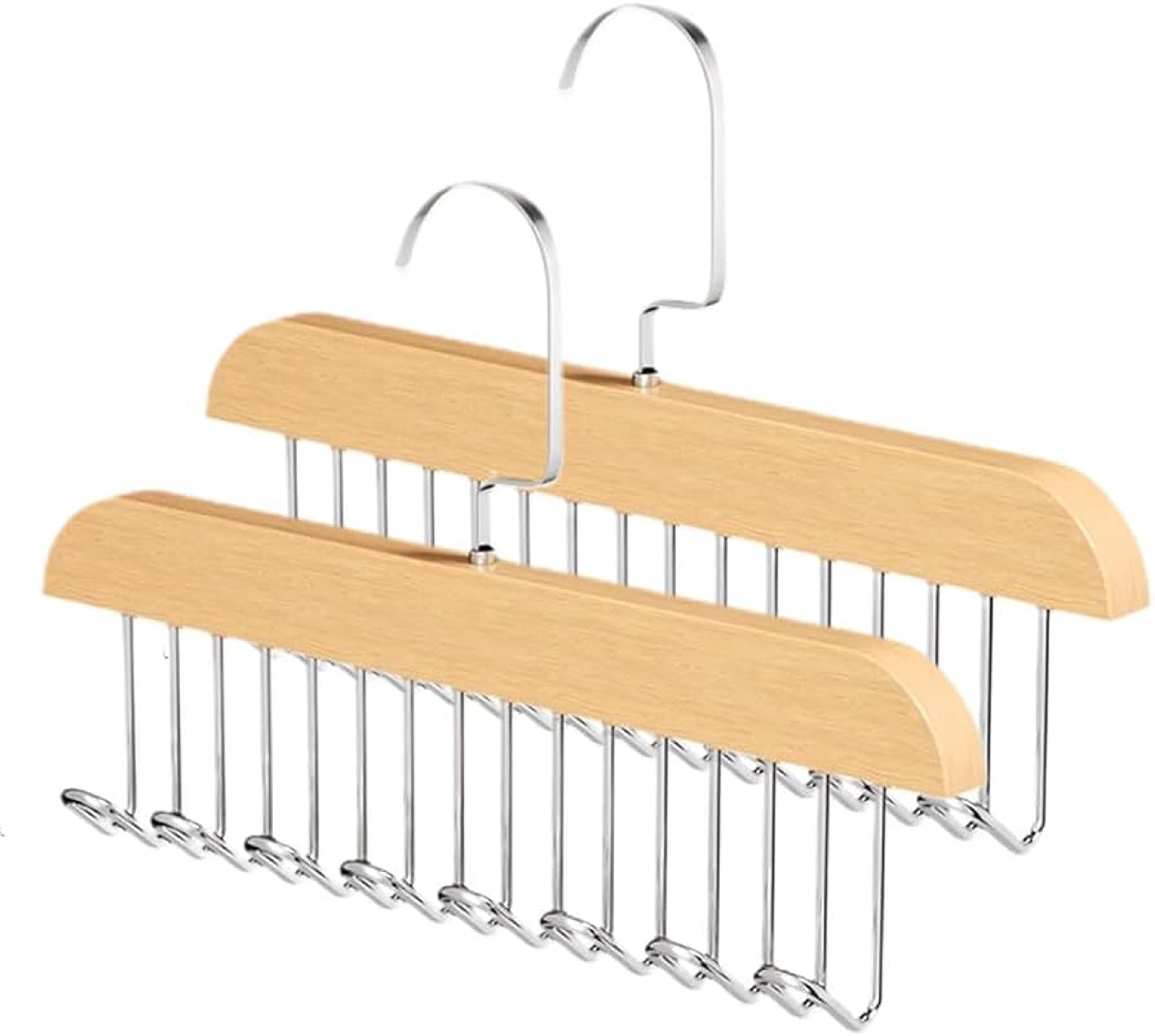 8‑Hook Wooden Accessory Hanger - Thumbnail 4