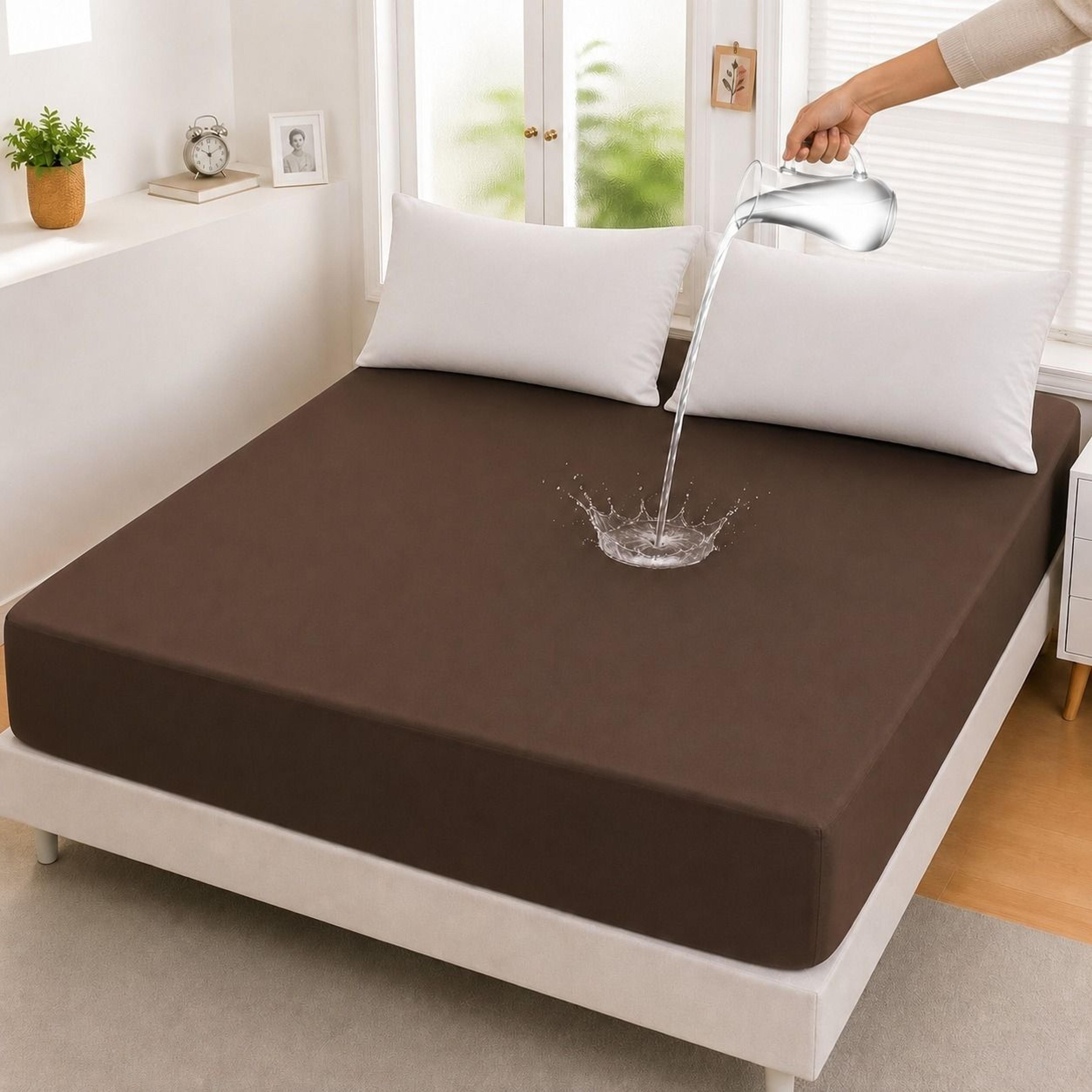 Micro Fitted Waterproof Mattress Cover & Protector - Thumbnail 4
