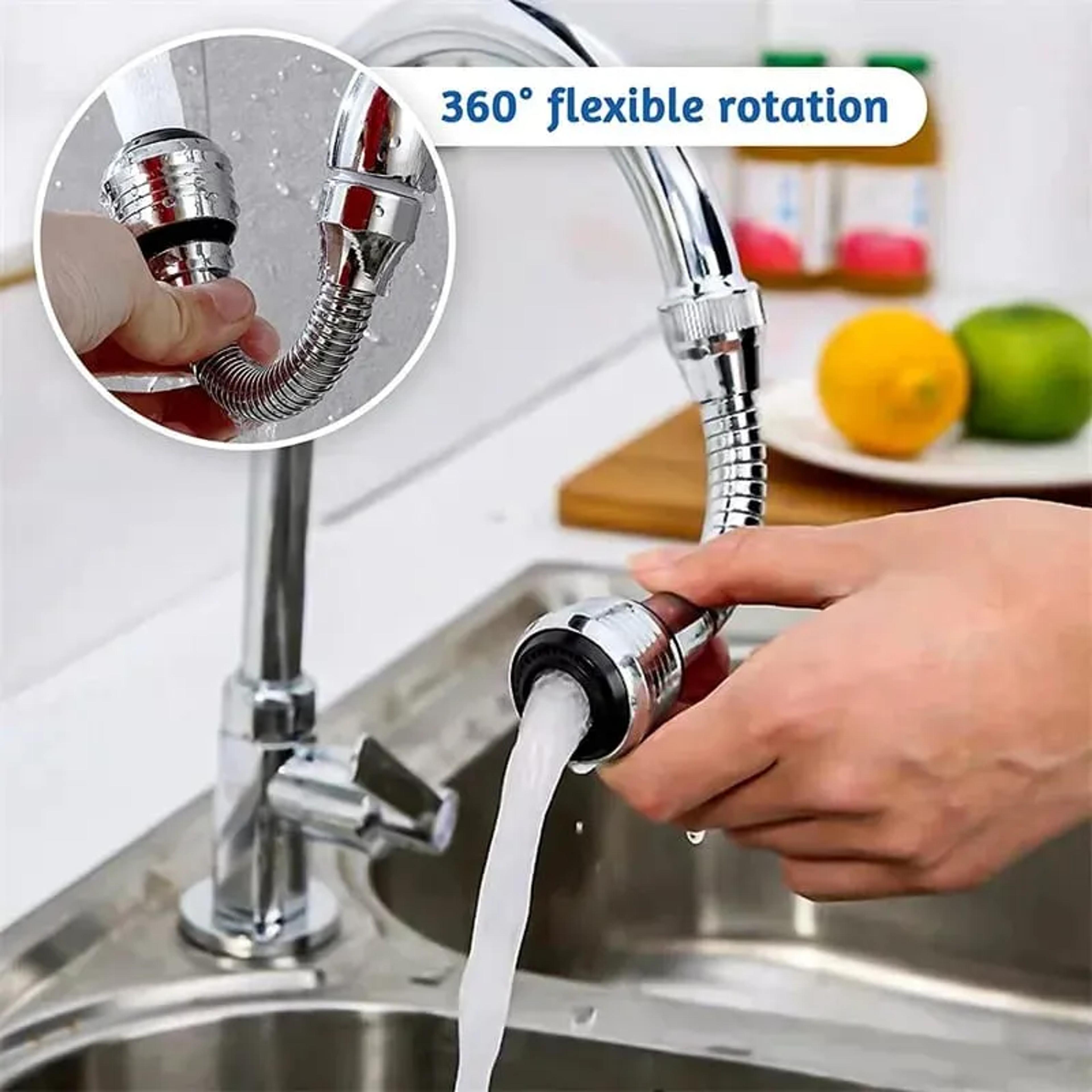 360 Degree Flexible Faucet Extender - Thumbnail 3