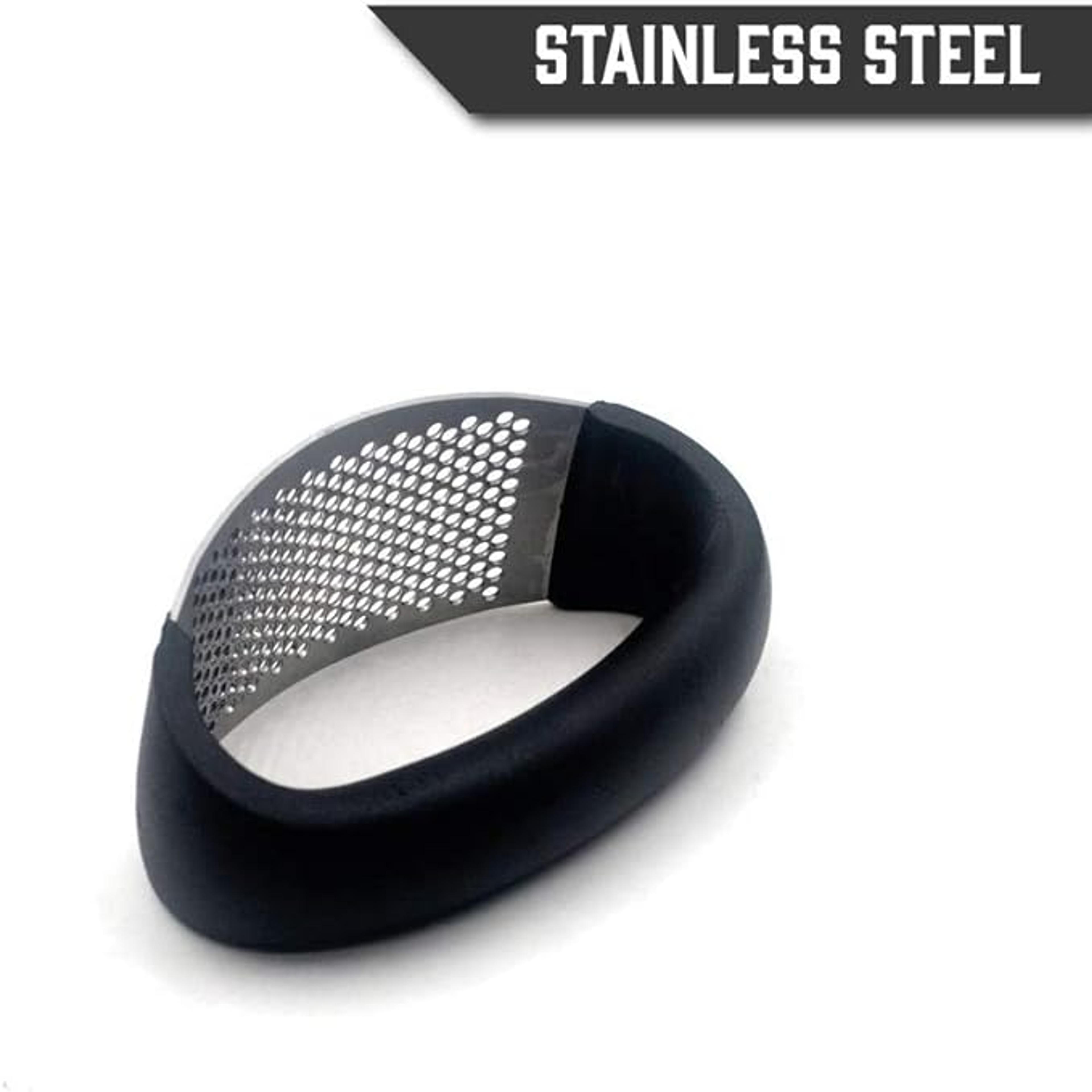 Stainless Steel Garlic Press - Thumbnail 4
