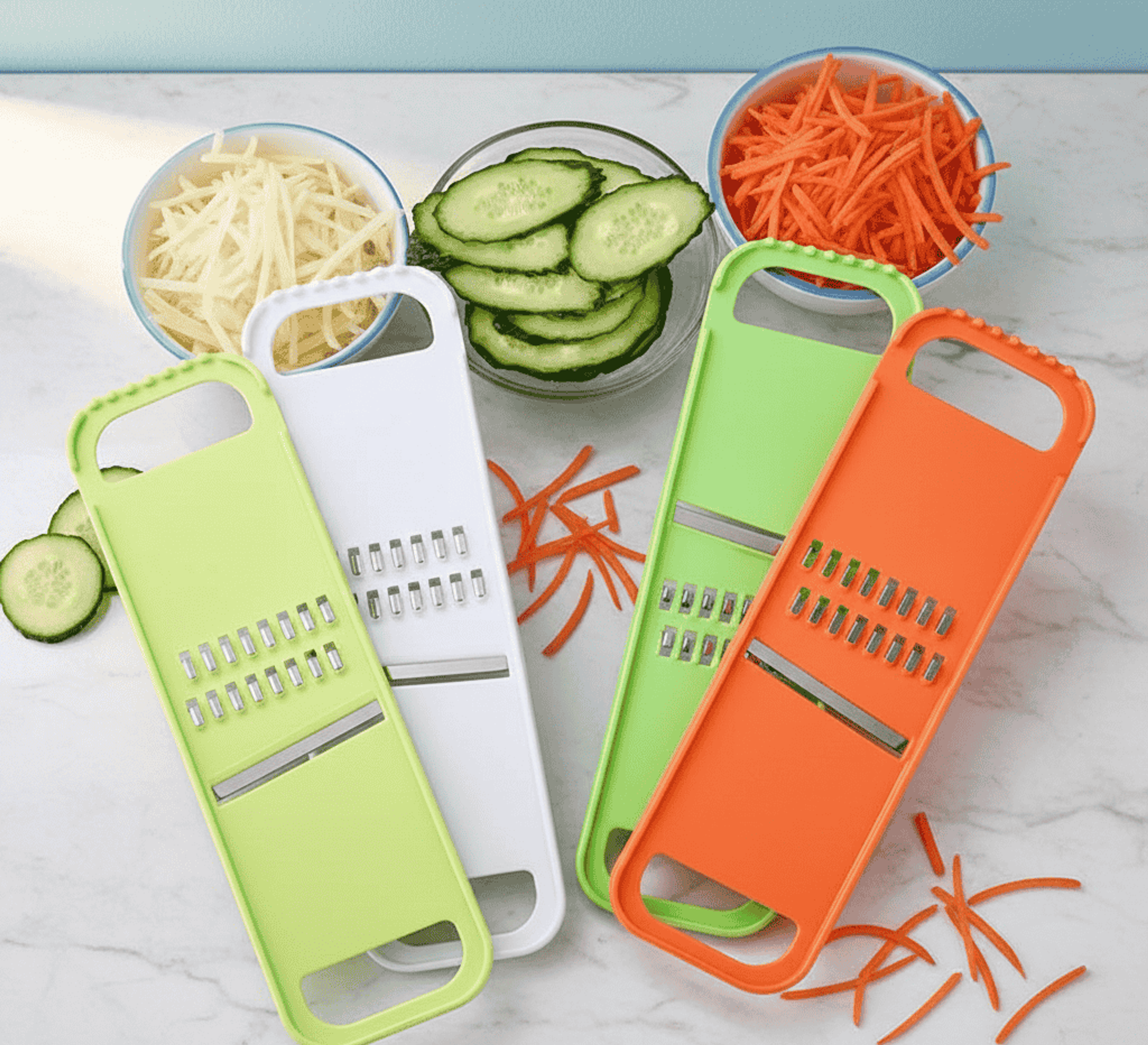 Stainless Steel Mandoline & Grater - Thumbnail 2