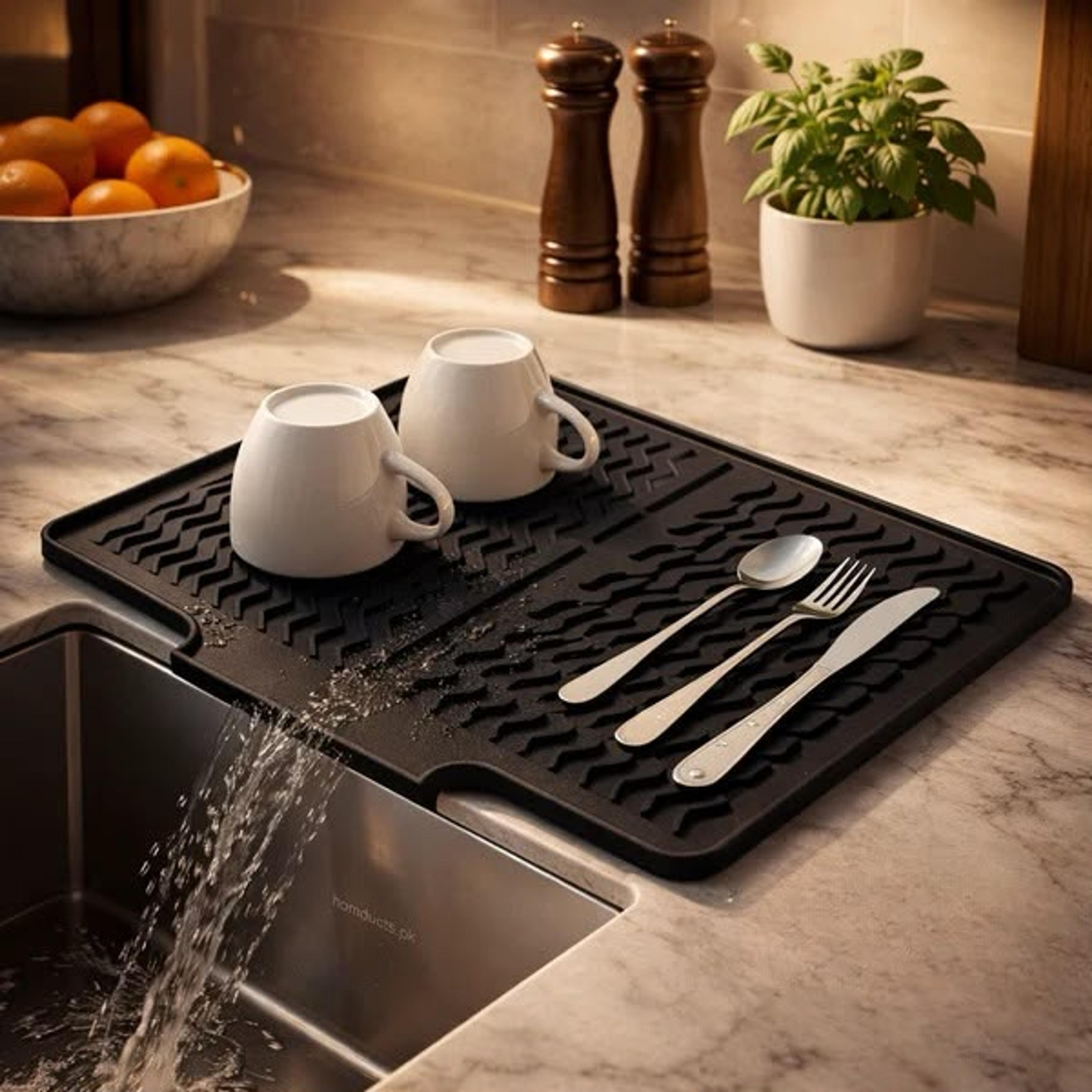 Silicone Sink Drain Mat - Thumbnail 1