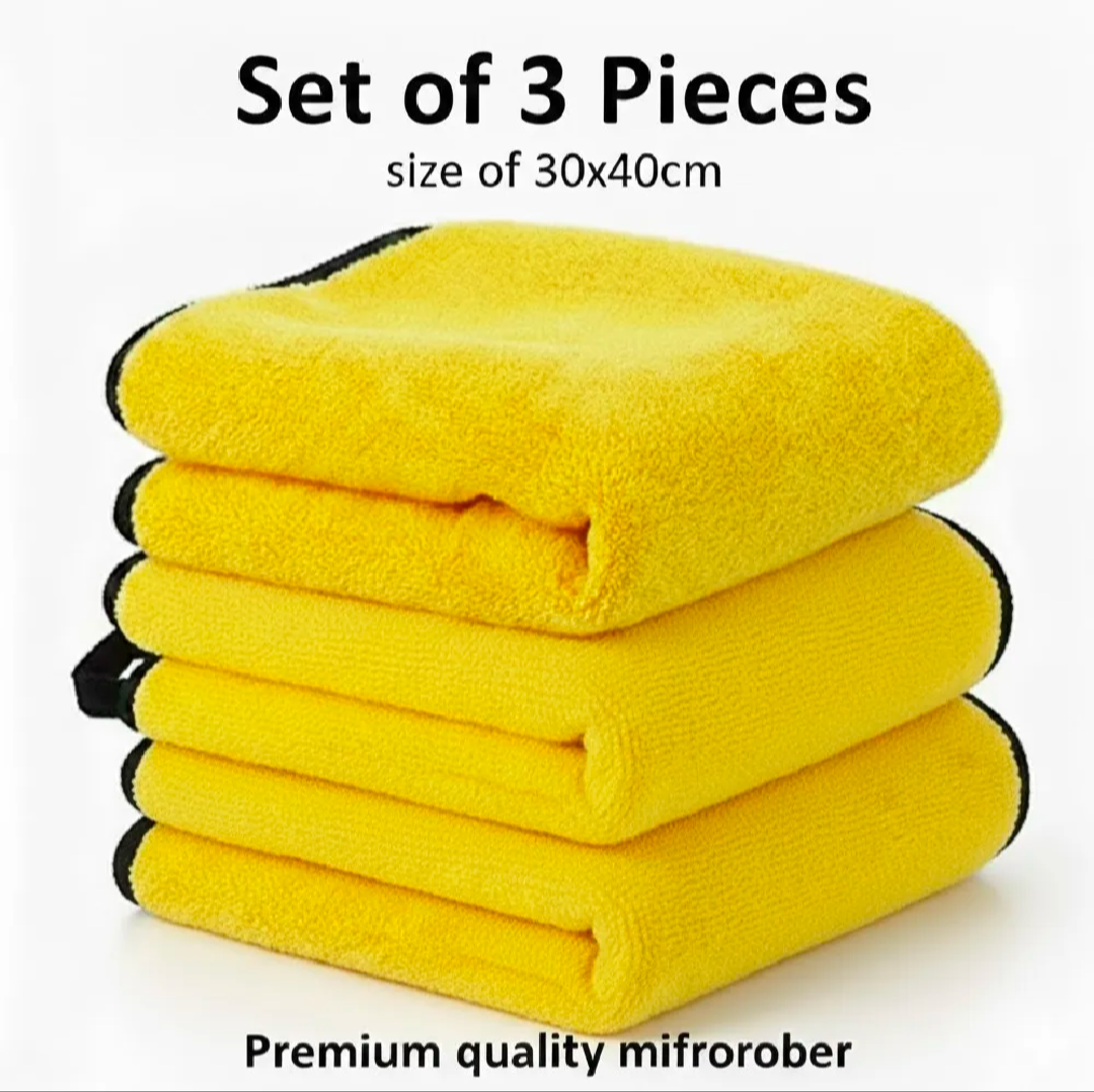 Microfiber Cleaning Cloth Set Of 3