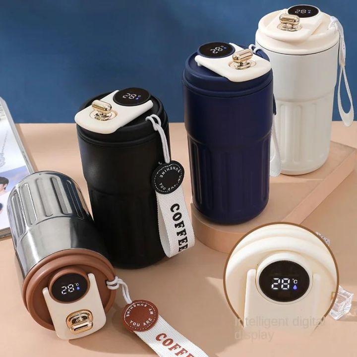 Premium Smart Coffee Cup with Temperature Display - 450ml - Image 1