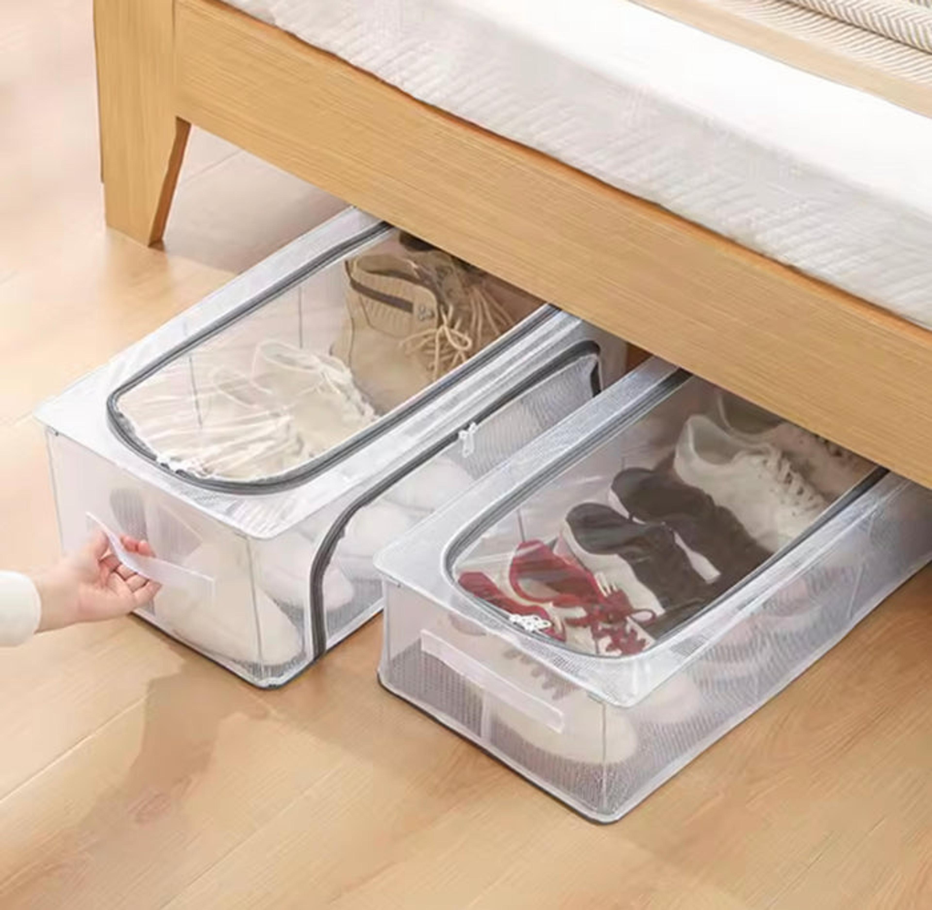 Clear-Top Steel Shoe Box - Thumbnail 2