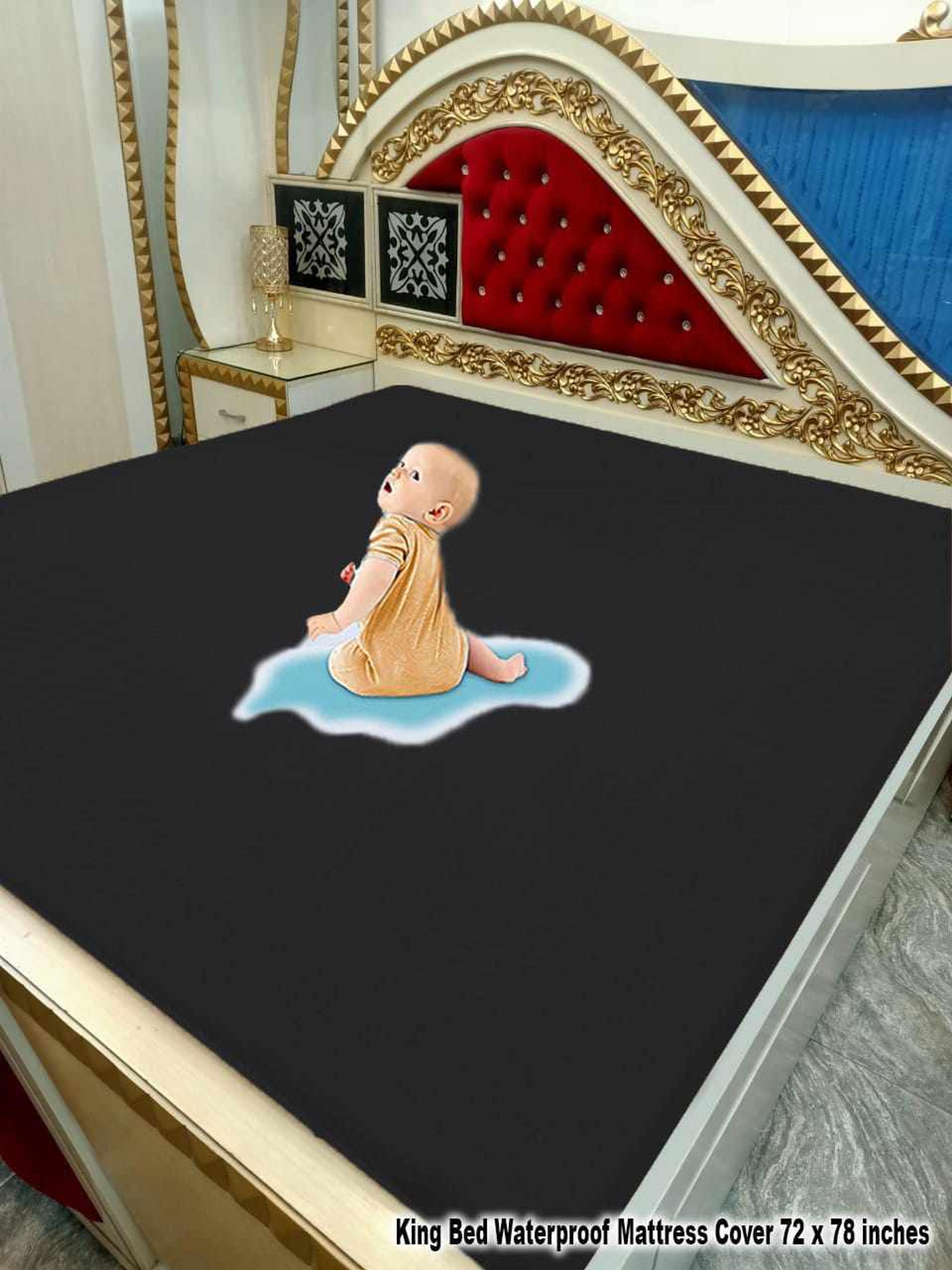 Waterproof Fitted mattress Cover - Thumbnail 5