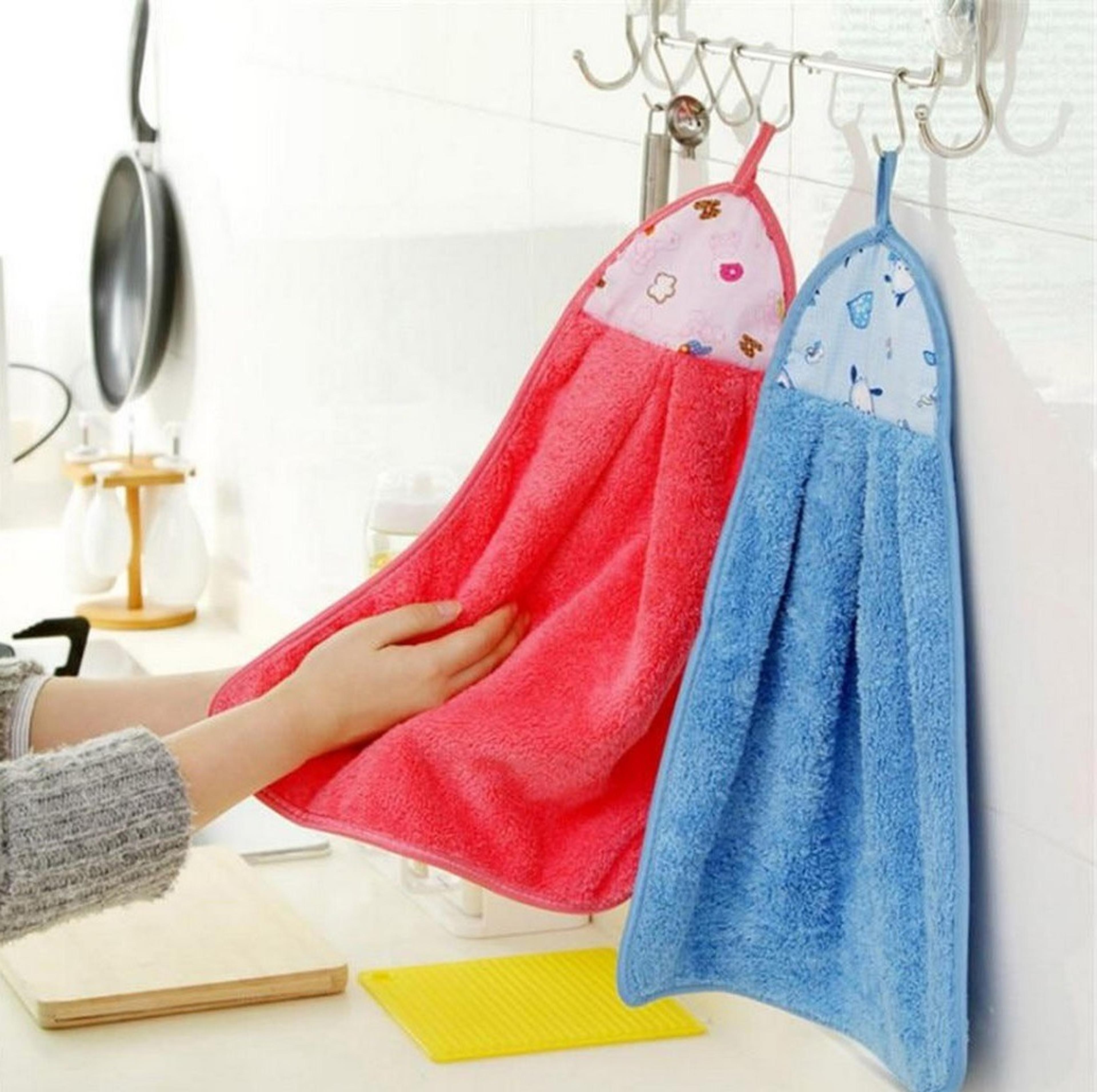 Cotton Kitchen Hanging Towels - Thumbnail 4