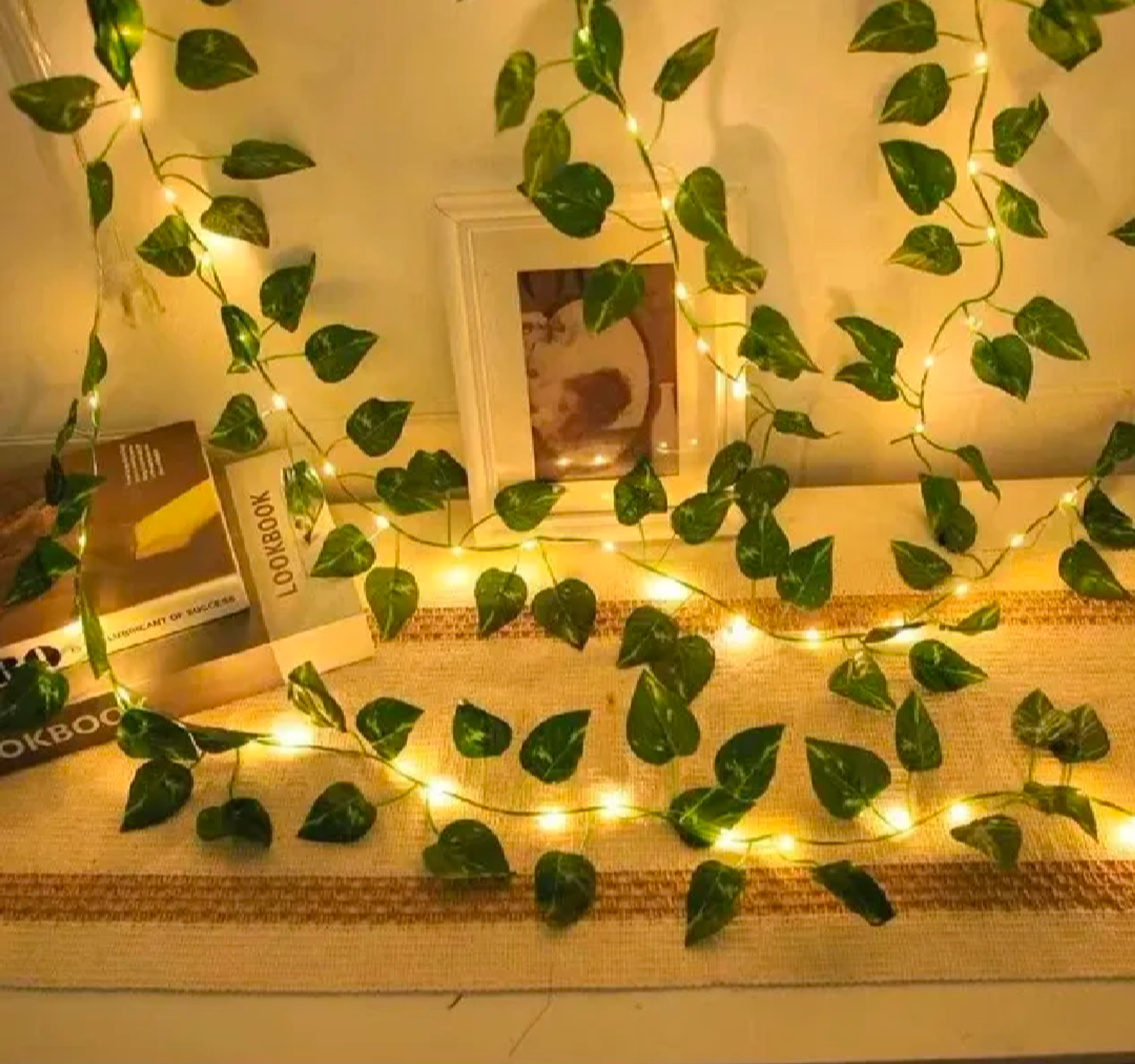 LED Money Plant Leaf Lights - Thumbnail 1