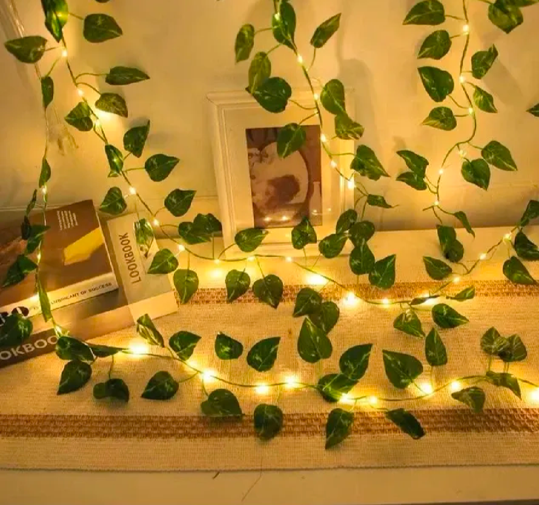 LED Money Plant Leaf Lights - Image 1