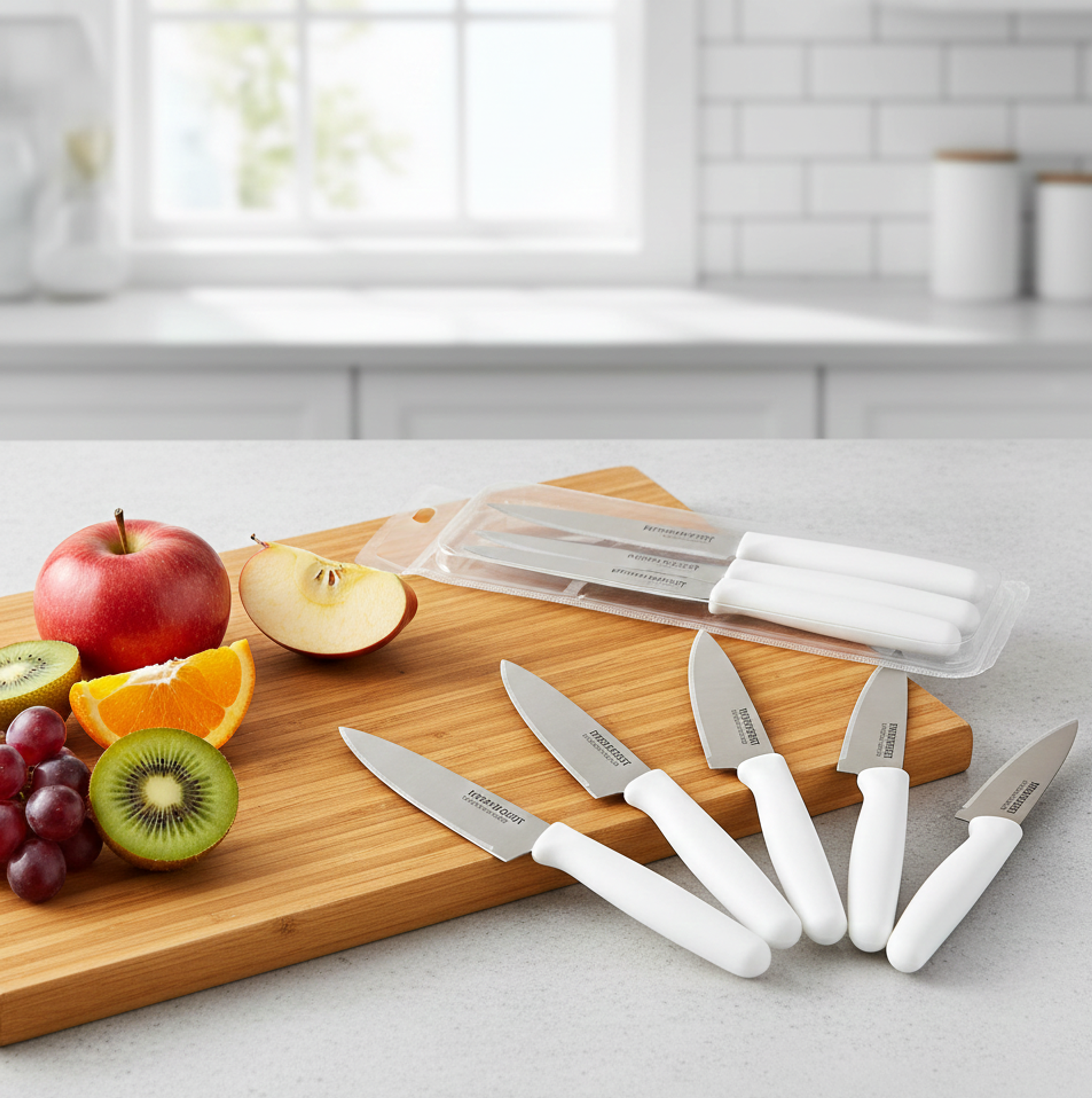 6‑Piece Stainless Steel Knife Set - Thumbnail 2
