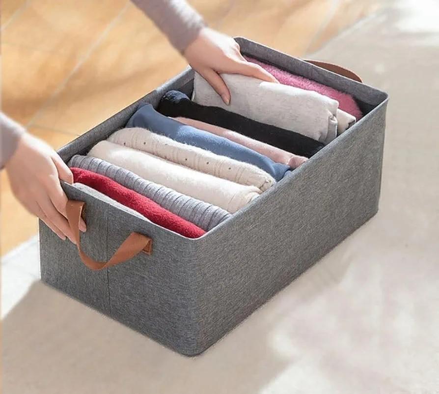 Foldable Wardrobe Organizer Box - Image 1