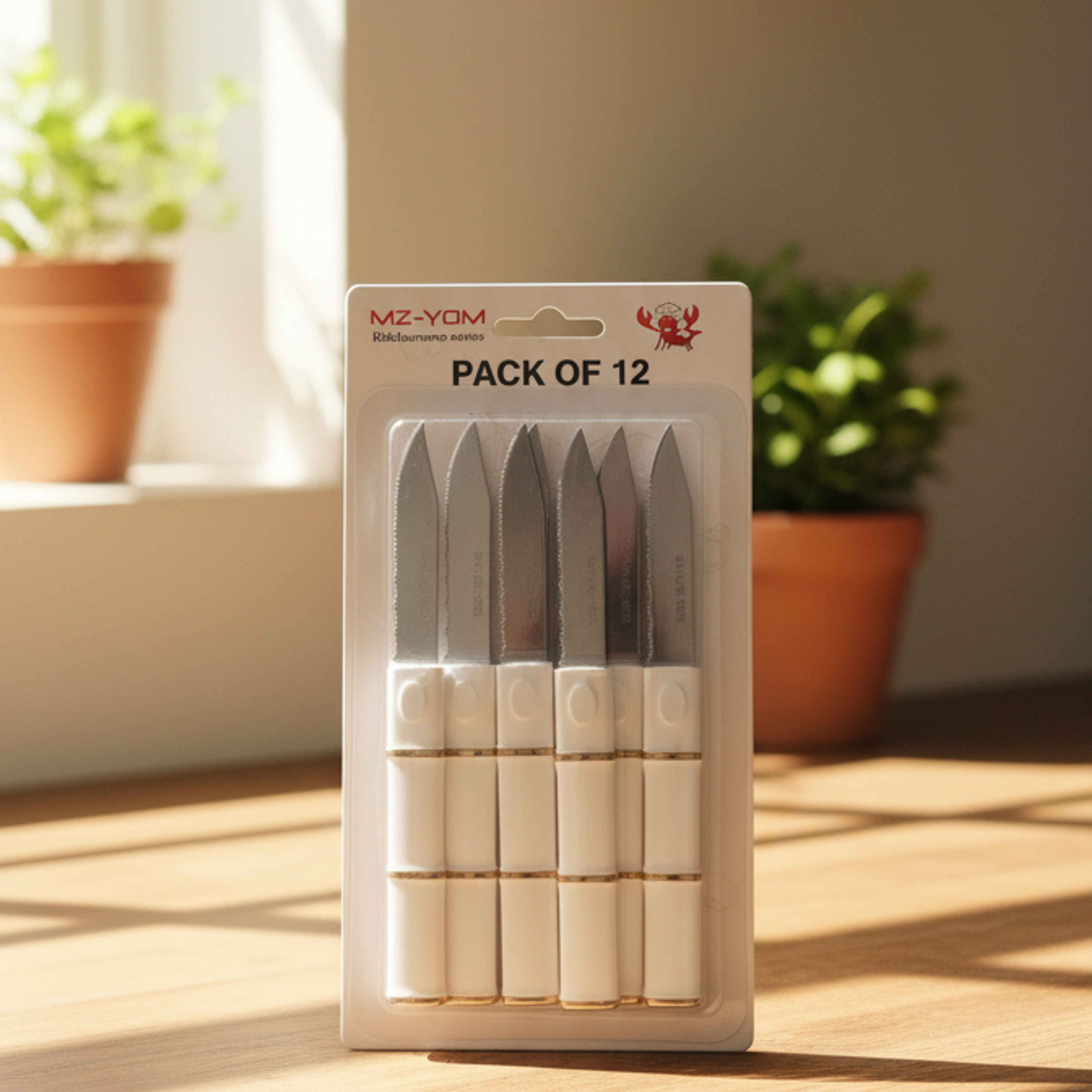 12‑Piece Stainless Steel Knife Set - Thumbnail 2