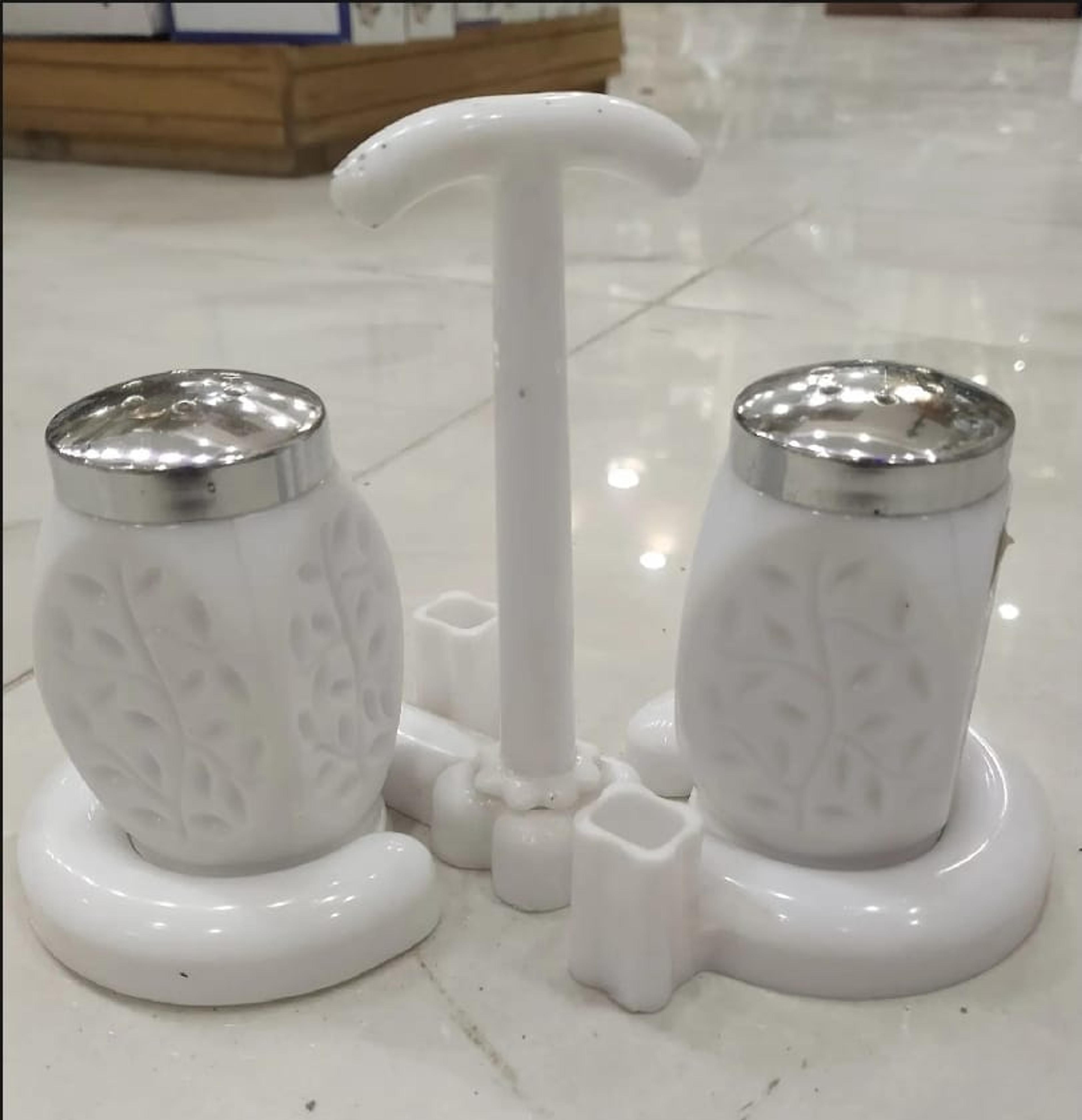 Aluminium Salt Sugar Pot Set - Thumbnail 6
