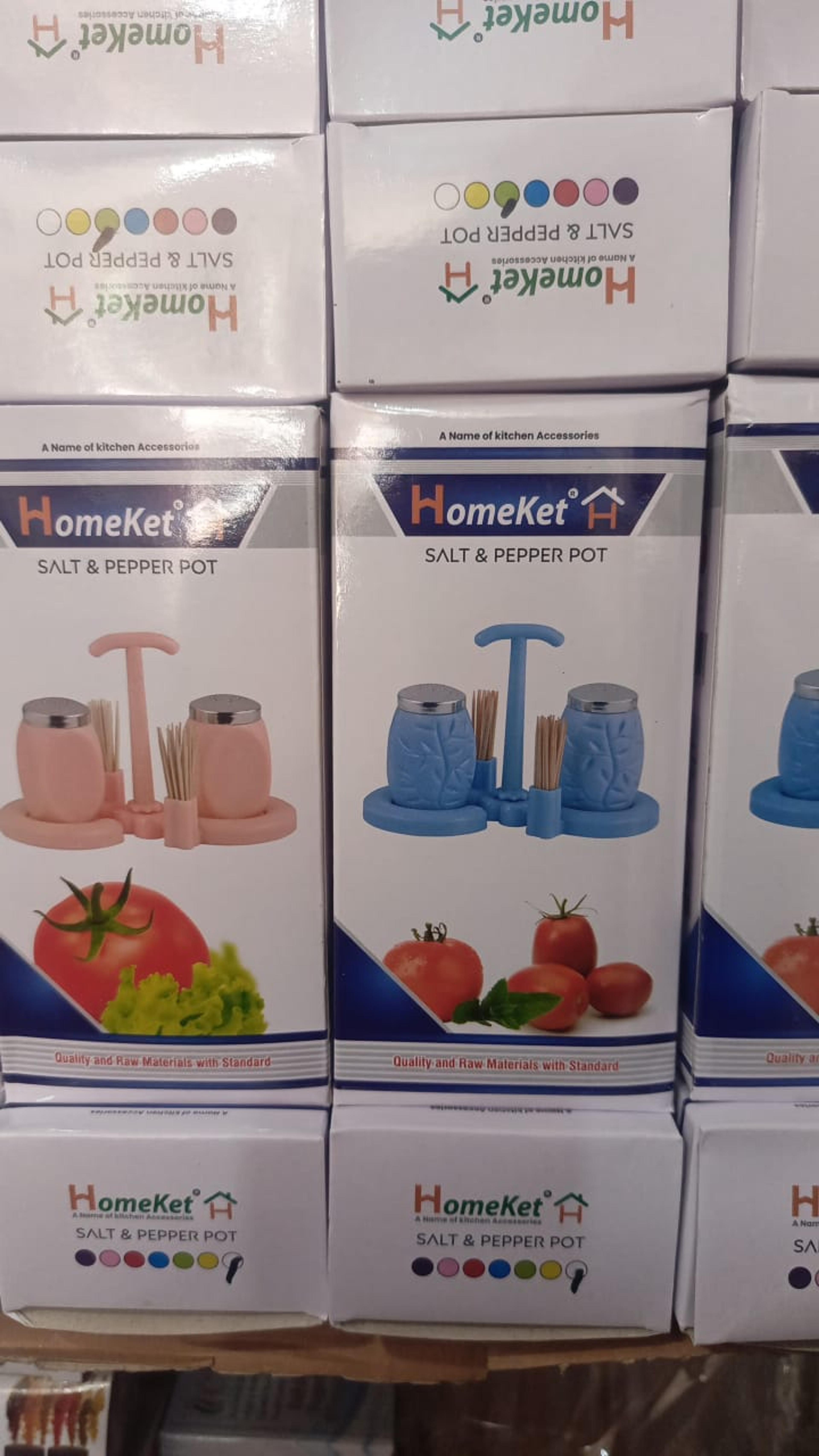 Aluminium Salt Sugar Pot Set - Thumbnail 7