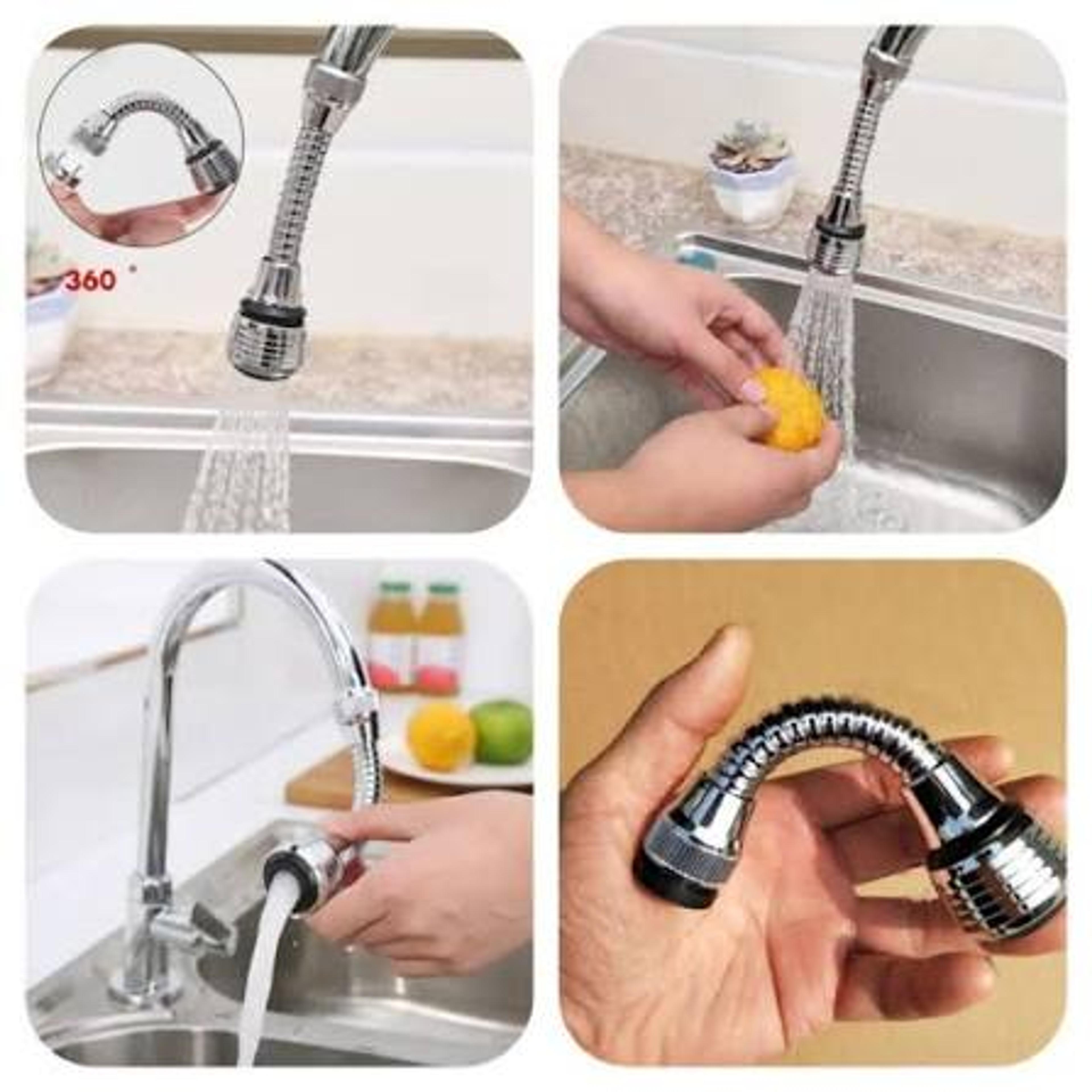 360 Degree Flexible Faucet Extender - Thumbnail 2