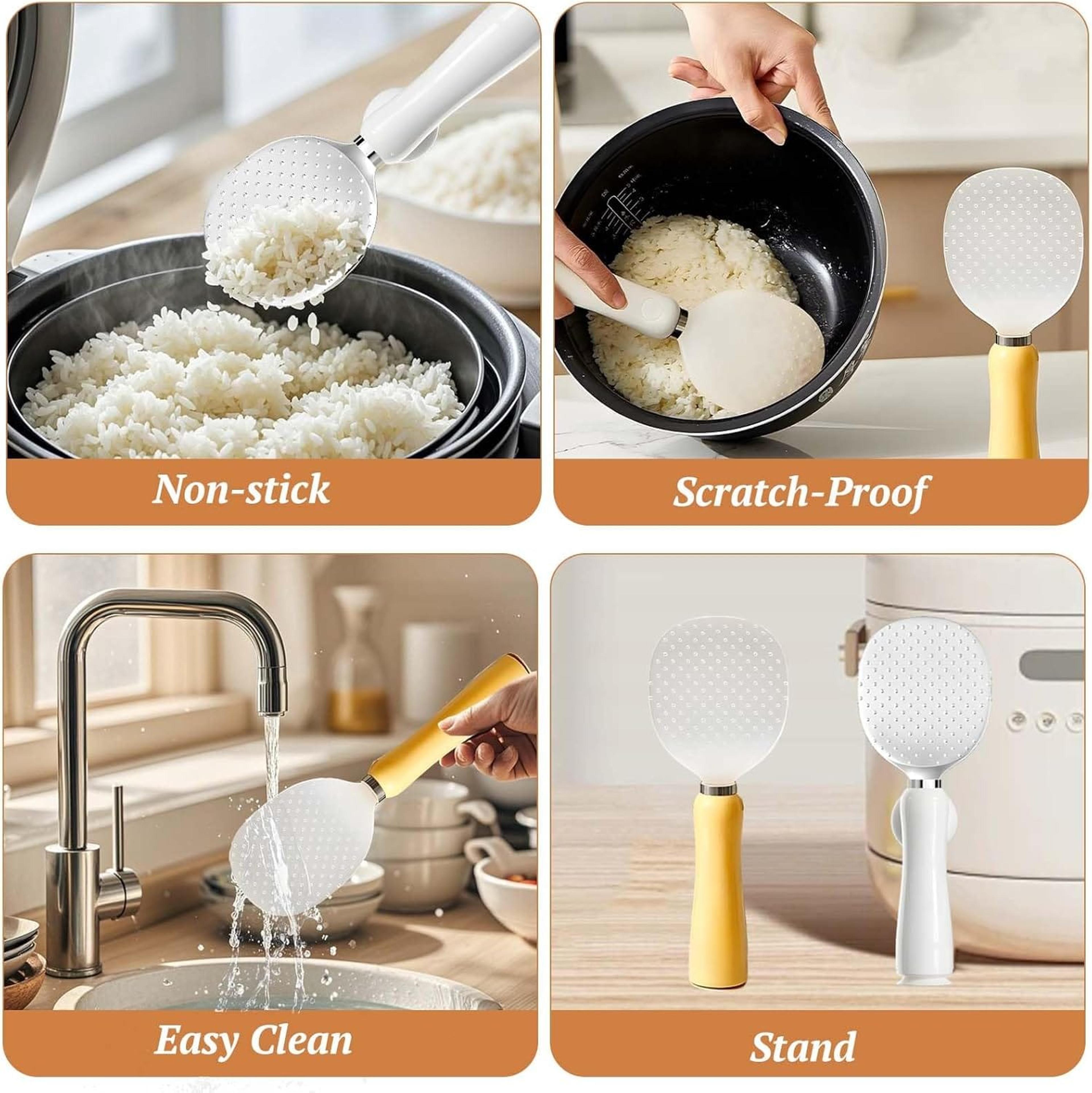 Magnetic Rice Spatula with Stand - Thumbnail 3