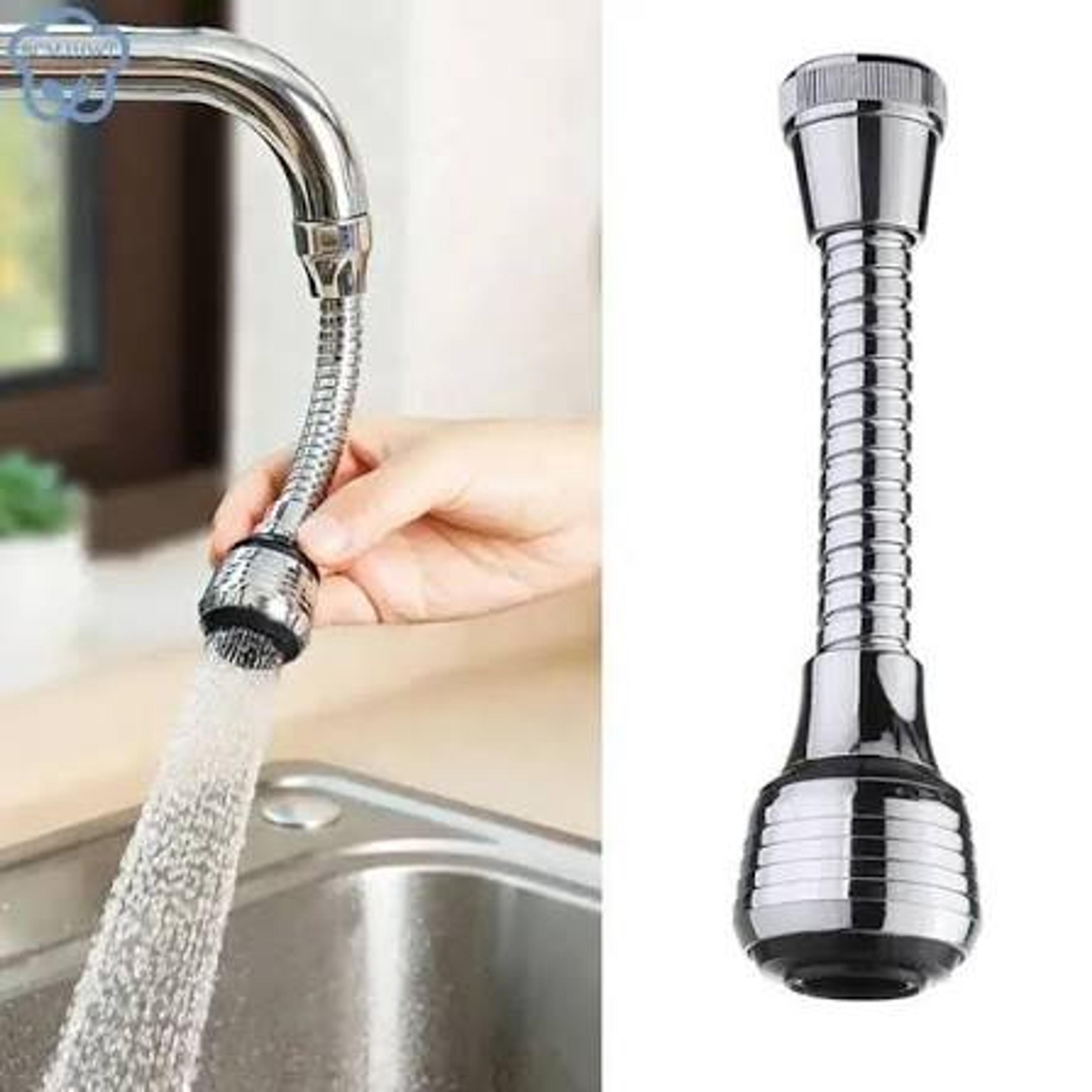 360 Degree Flexible Faucet Extender - Thumbnail 4