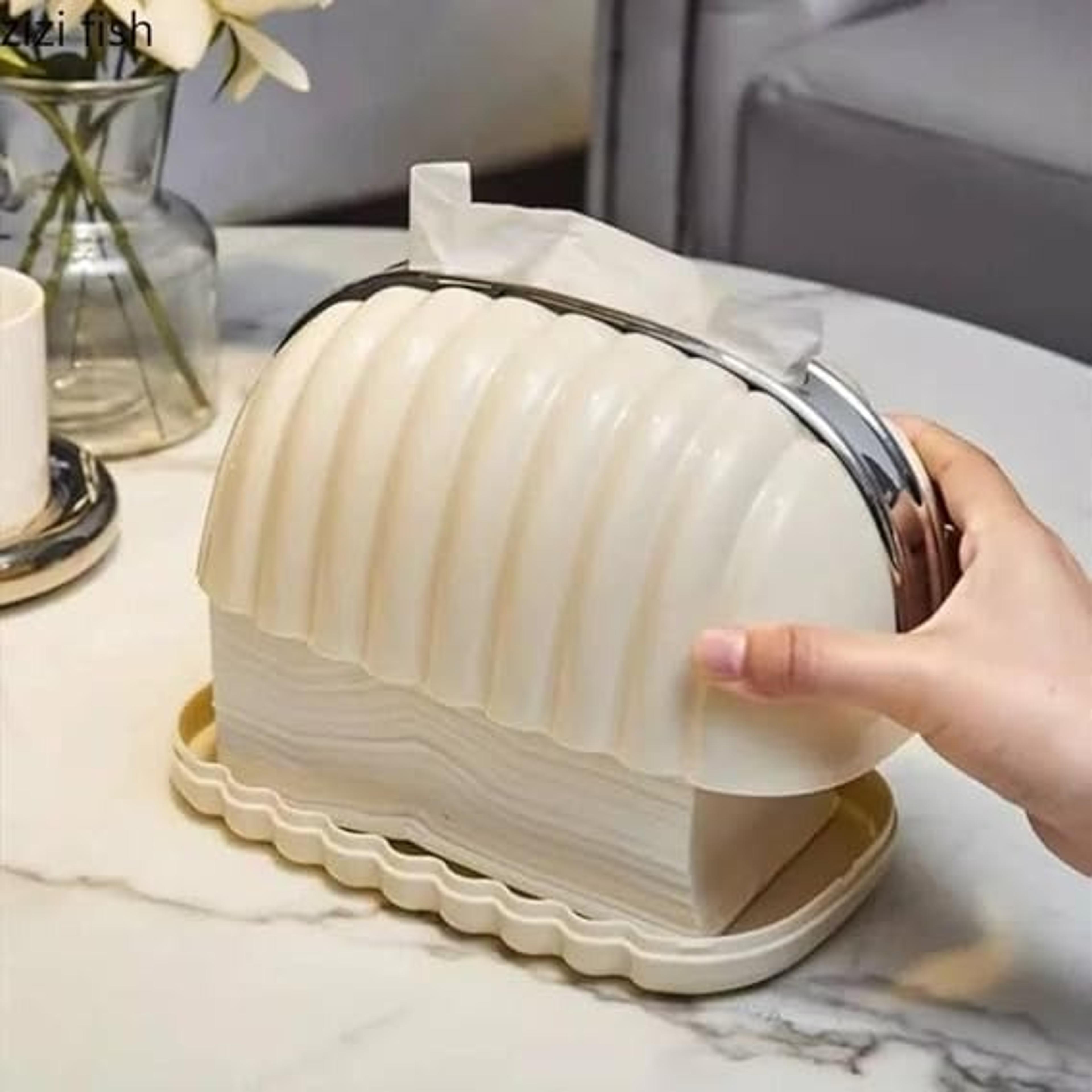 Shell Tissue Box Holder - Thumbnail 4