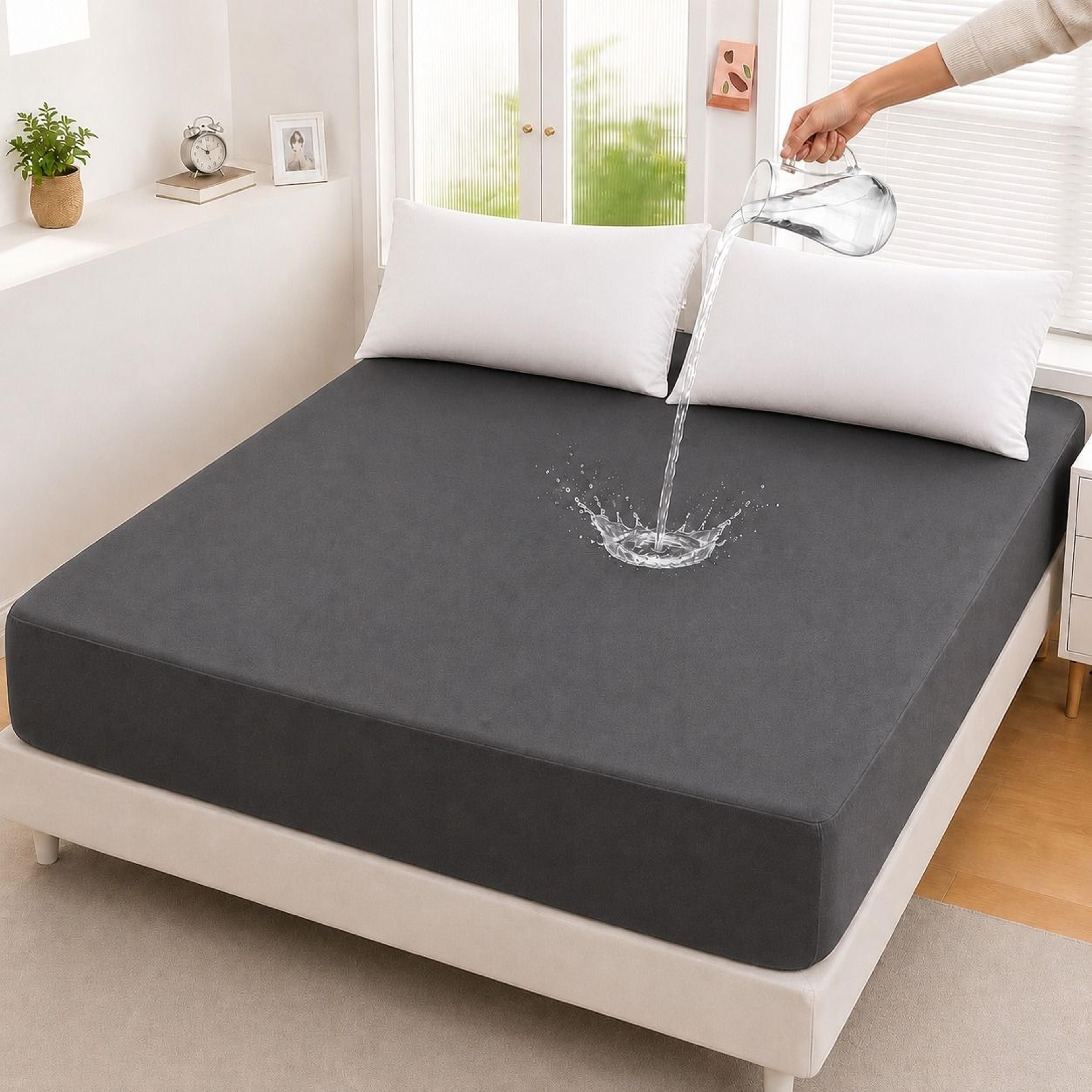 Micro Fitted Waterproof Mattress Cover & Protector - Thumbnail 2