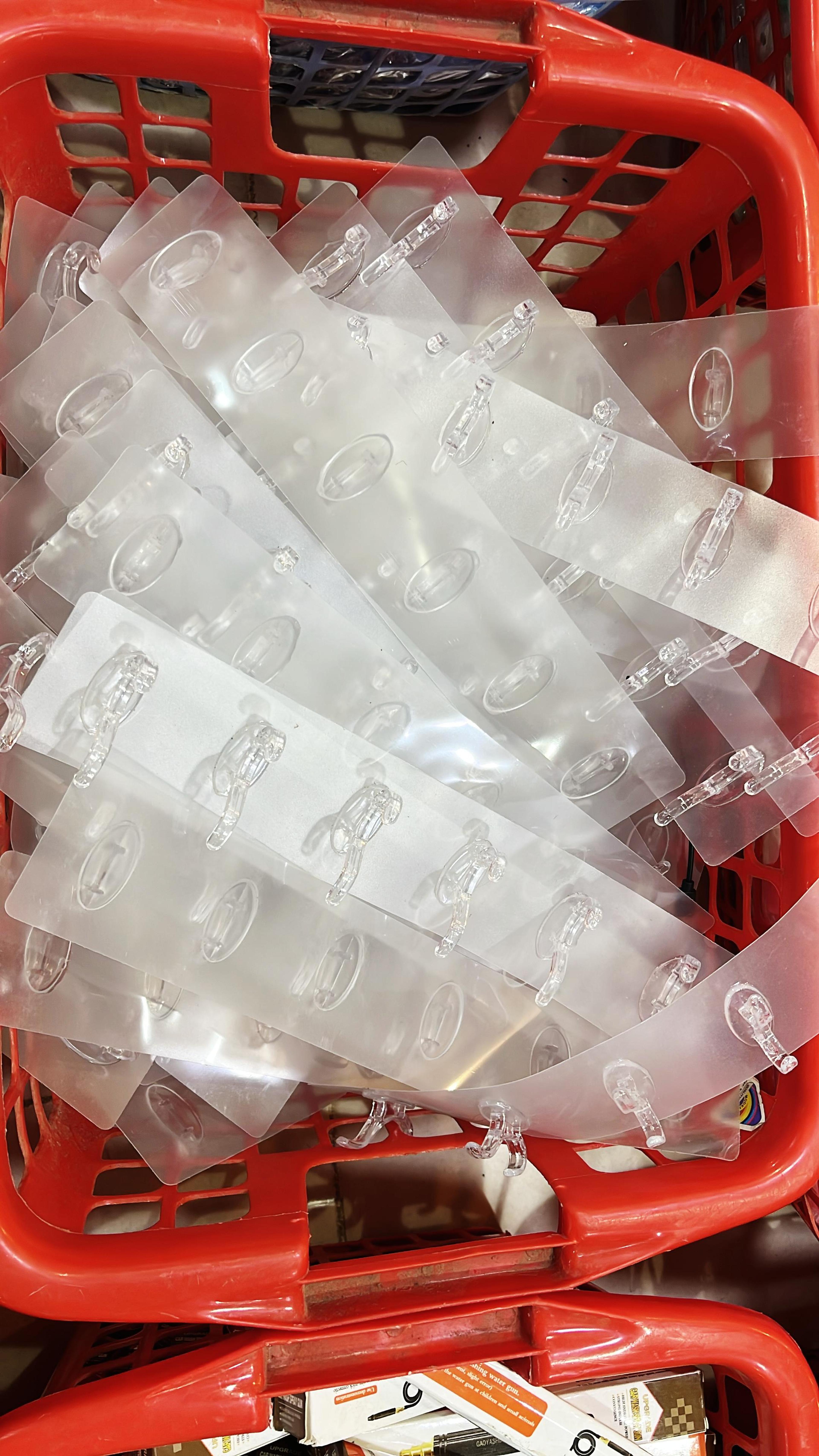 Transparent Heavy-Duty Hook Strip - Thumbnail 4