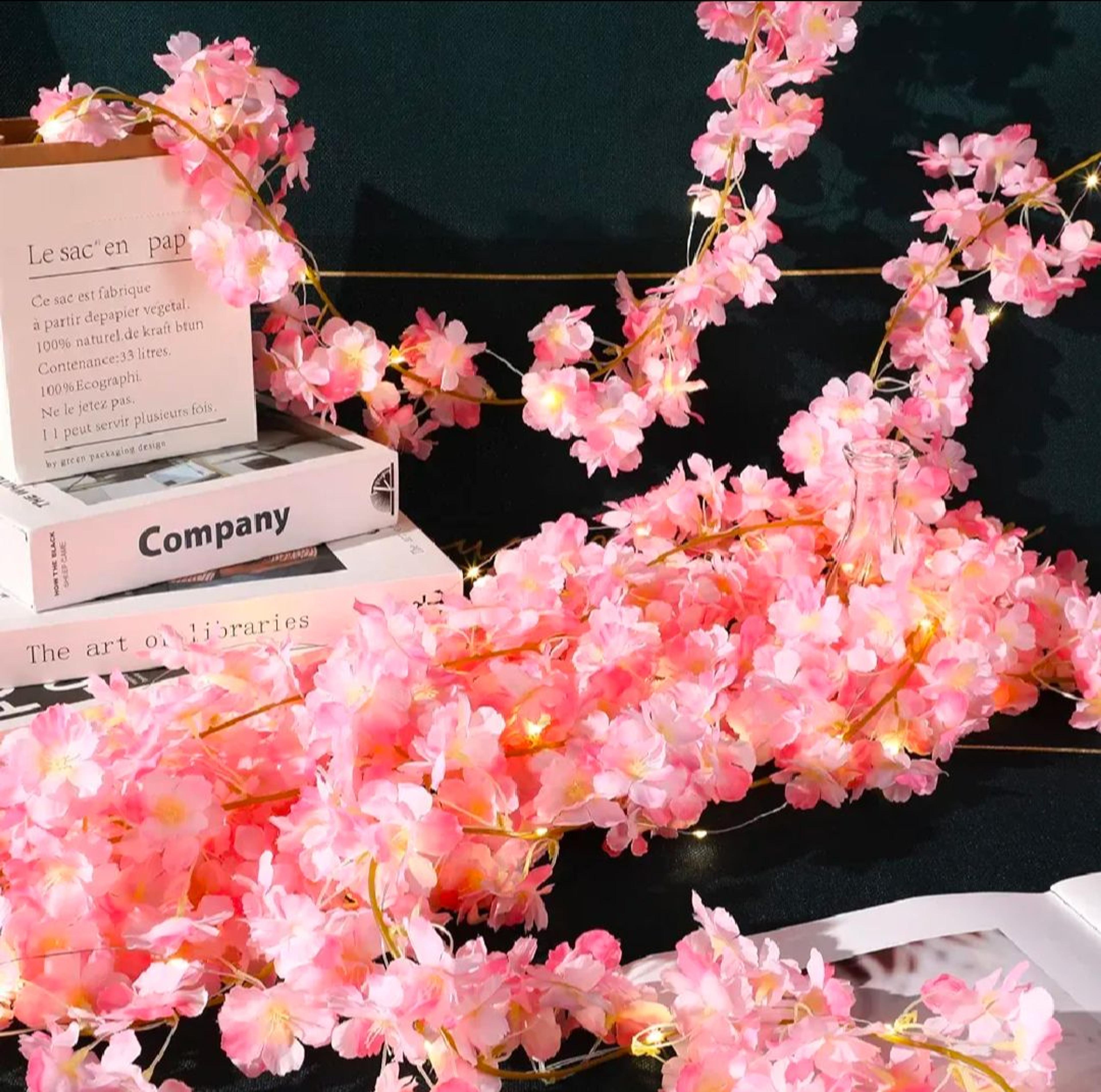 Cherry Blossom LED Garland
