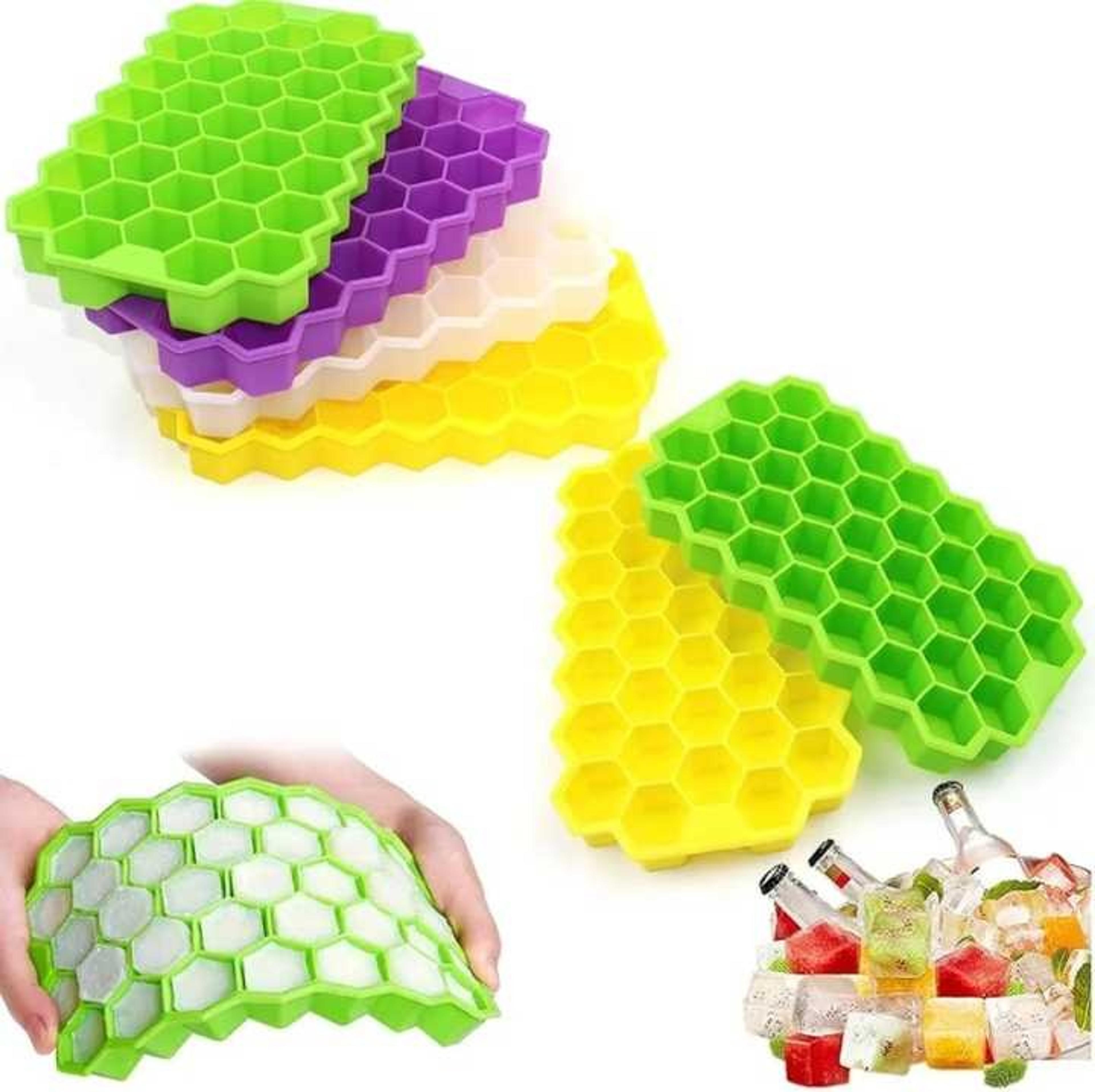 37 Cube Honeycomb Ice Tray With Lid - Thumbnail 3
