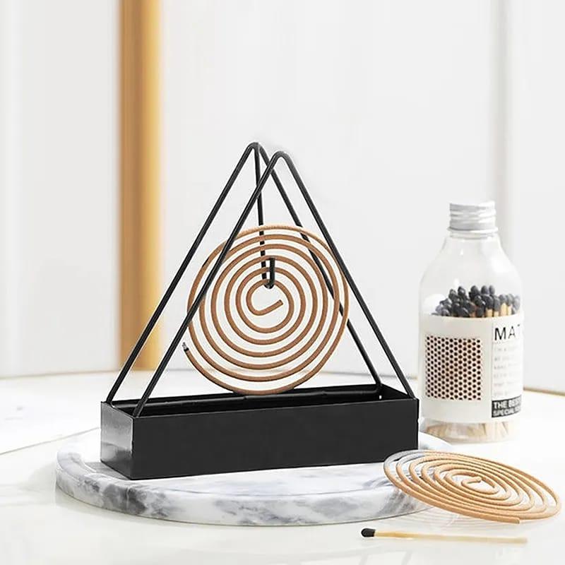 Powder-Coated Mosquito Coil Holder - Image 1