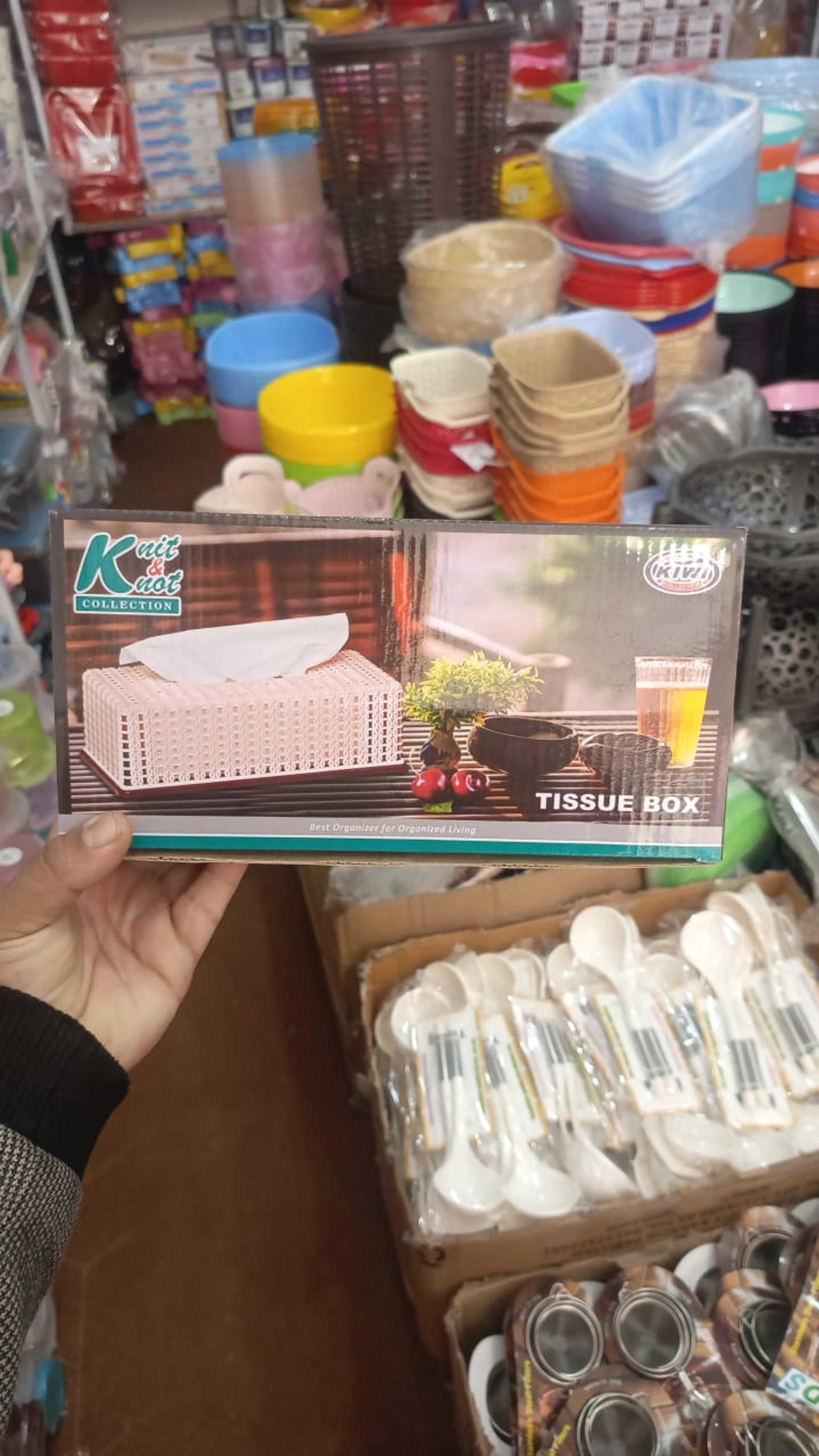 Foldable Tissue Box Cover - Thumbnail 7