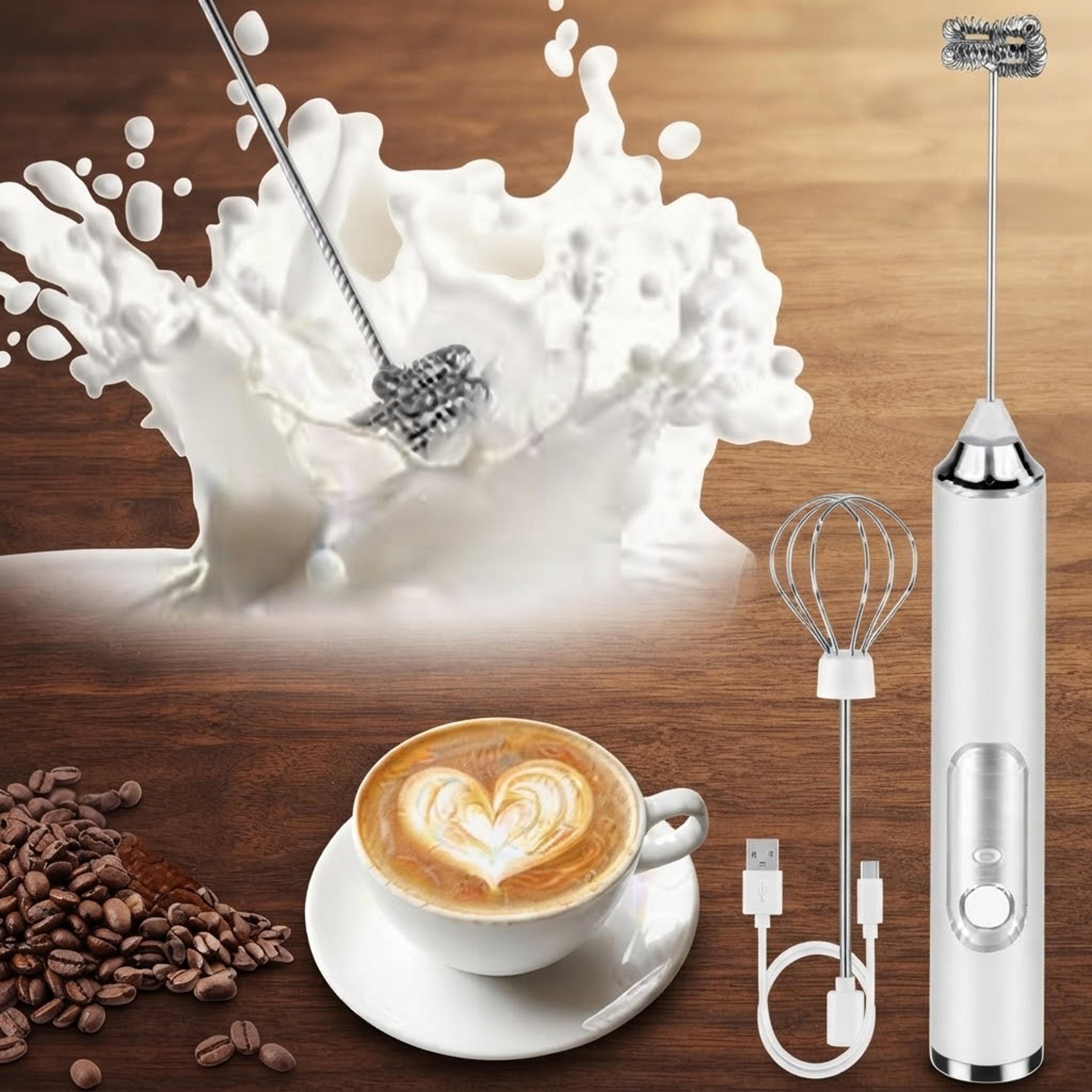 Electric Handheld Milk Frother - Thumbnail 1