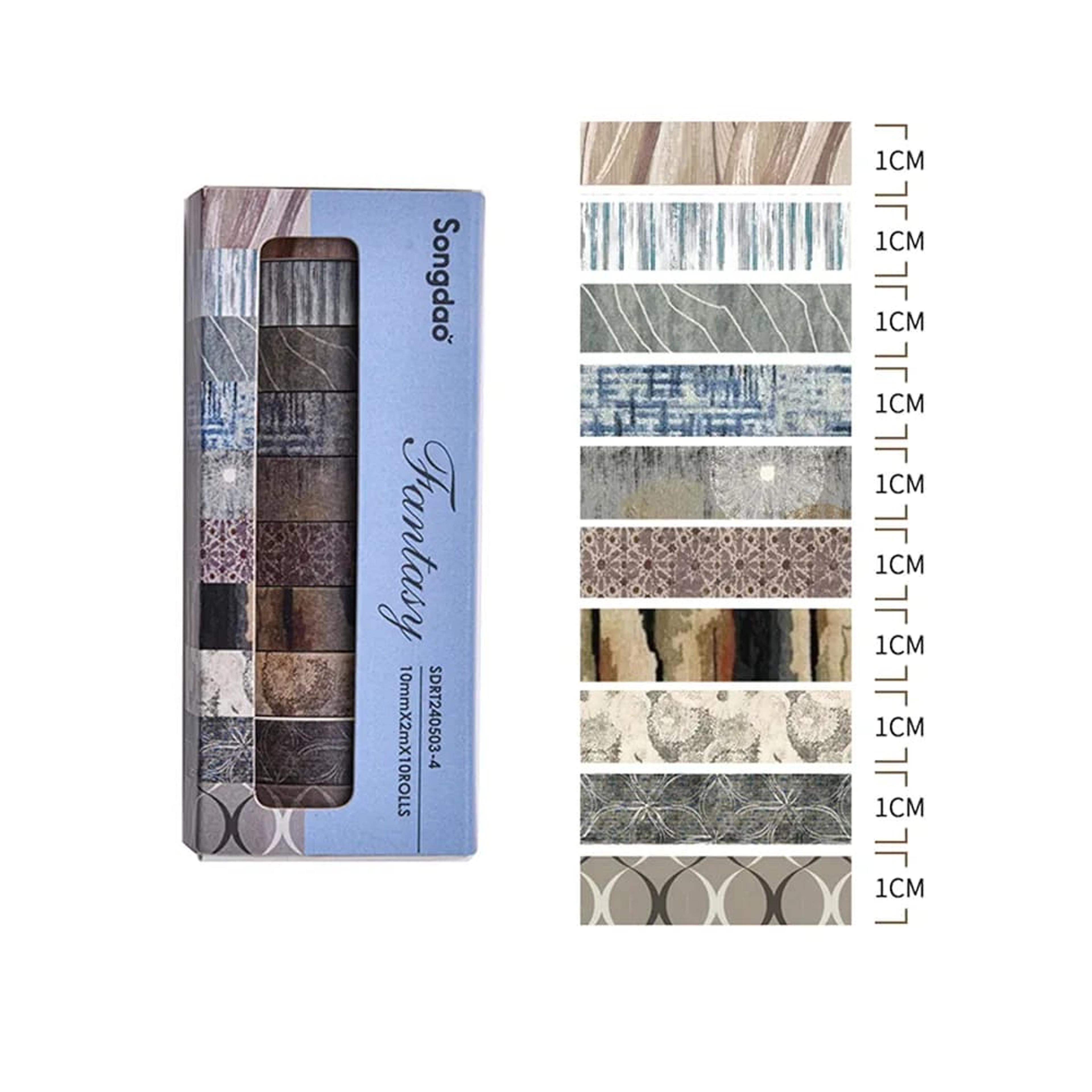 10-Roll Fantasy Washi Tape - Thumbnail 3