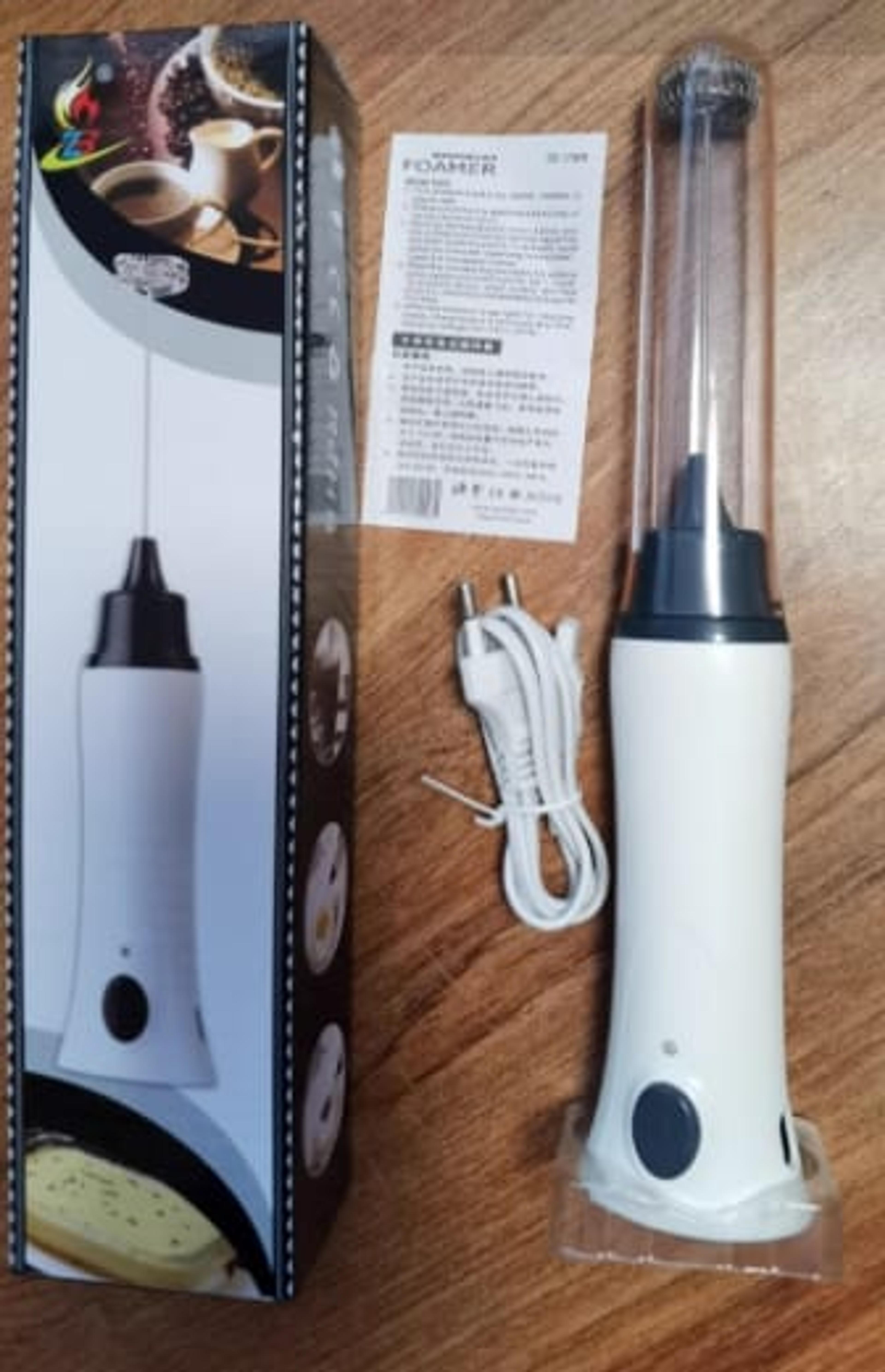 Rechargeable Handheld Milk Frother - Thumbnail 7